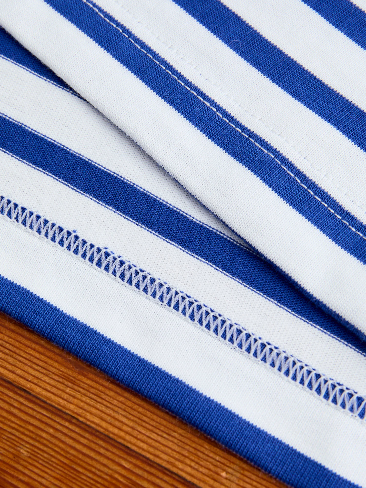 2M14 "Good Originals" 6.8oz Relaxed T-Shirt in Blue/White - Image 6
