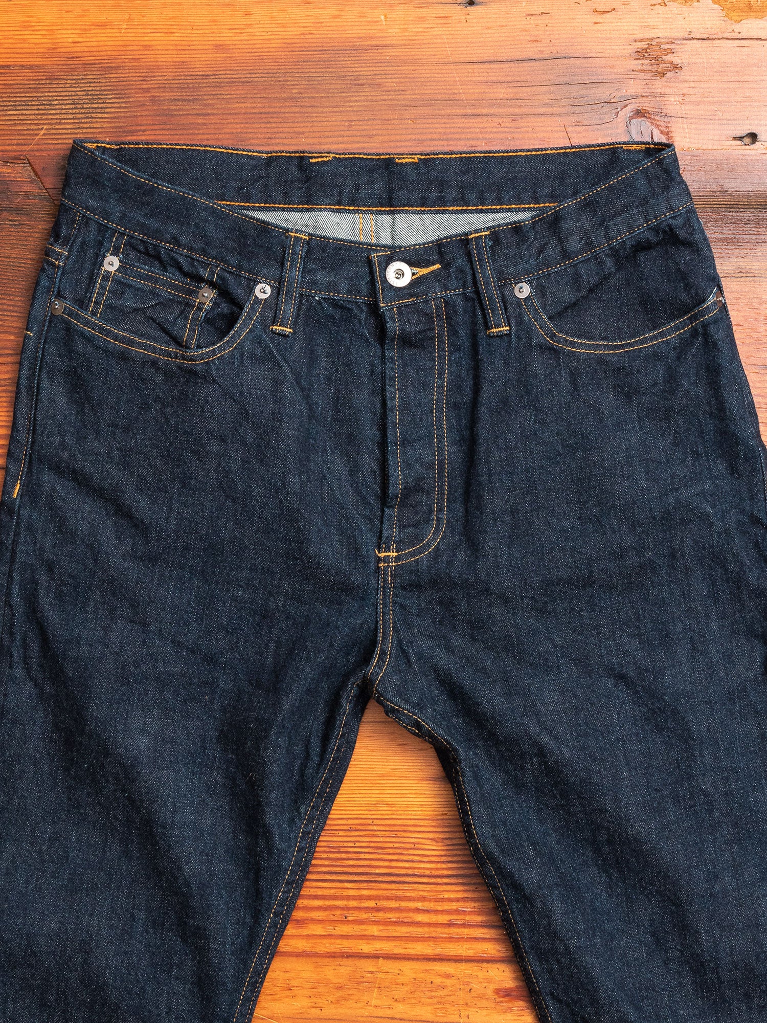 3sixteen x Blue Owl "Gold Rush" 12.5oz Selvedge Denim - Narrow Tapered Fit - Image 4