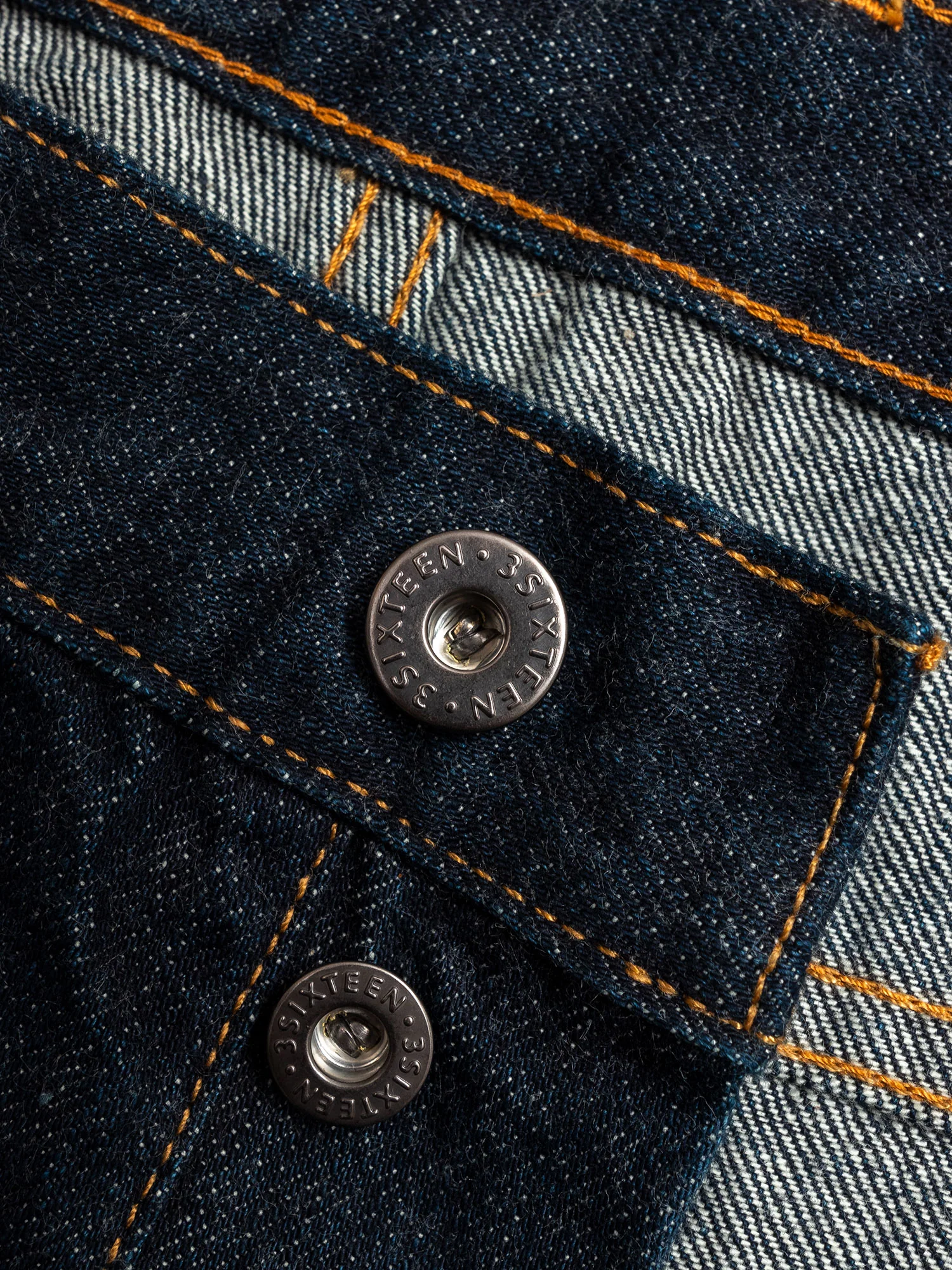 3sixteen x Blue Owl "Gold Rush" 12.5oz Selvedge Denim - Narrow Tapered Fit - Image 7