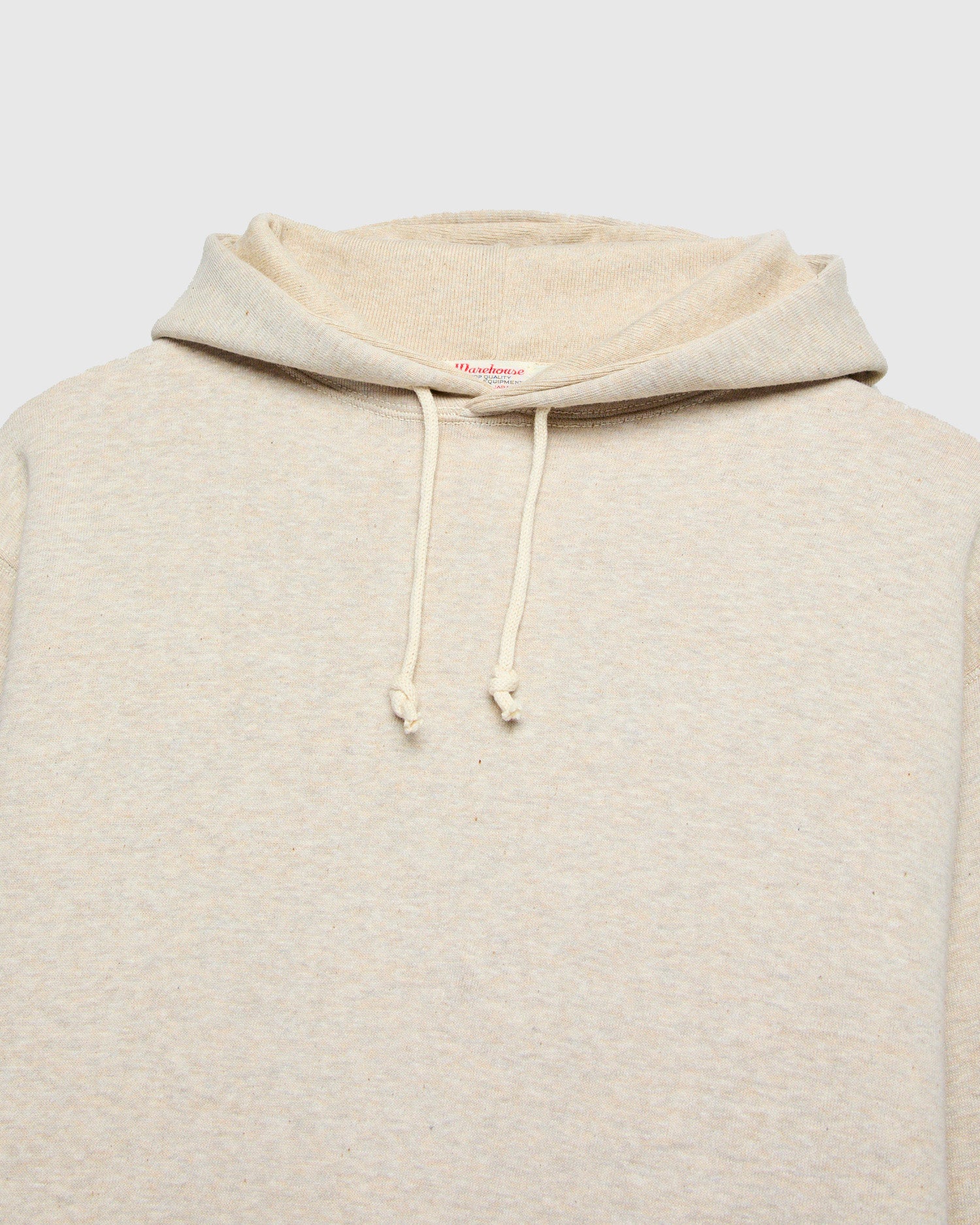 450 Loopwheel Hoodie in Oatmeal - Image 3