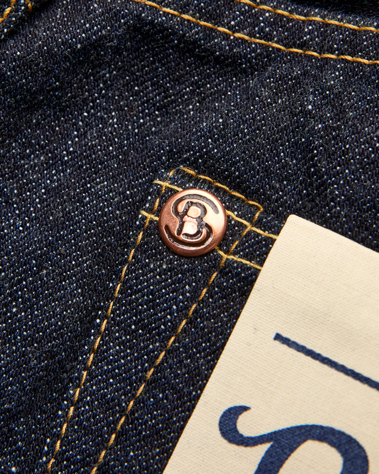 451SW 13.5oz Selvedge Denim - Wide Straight Fit - Image 5
