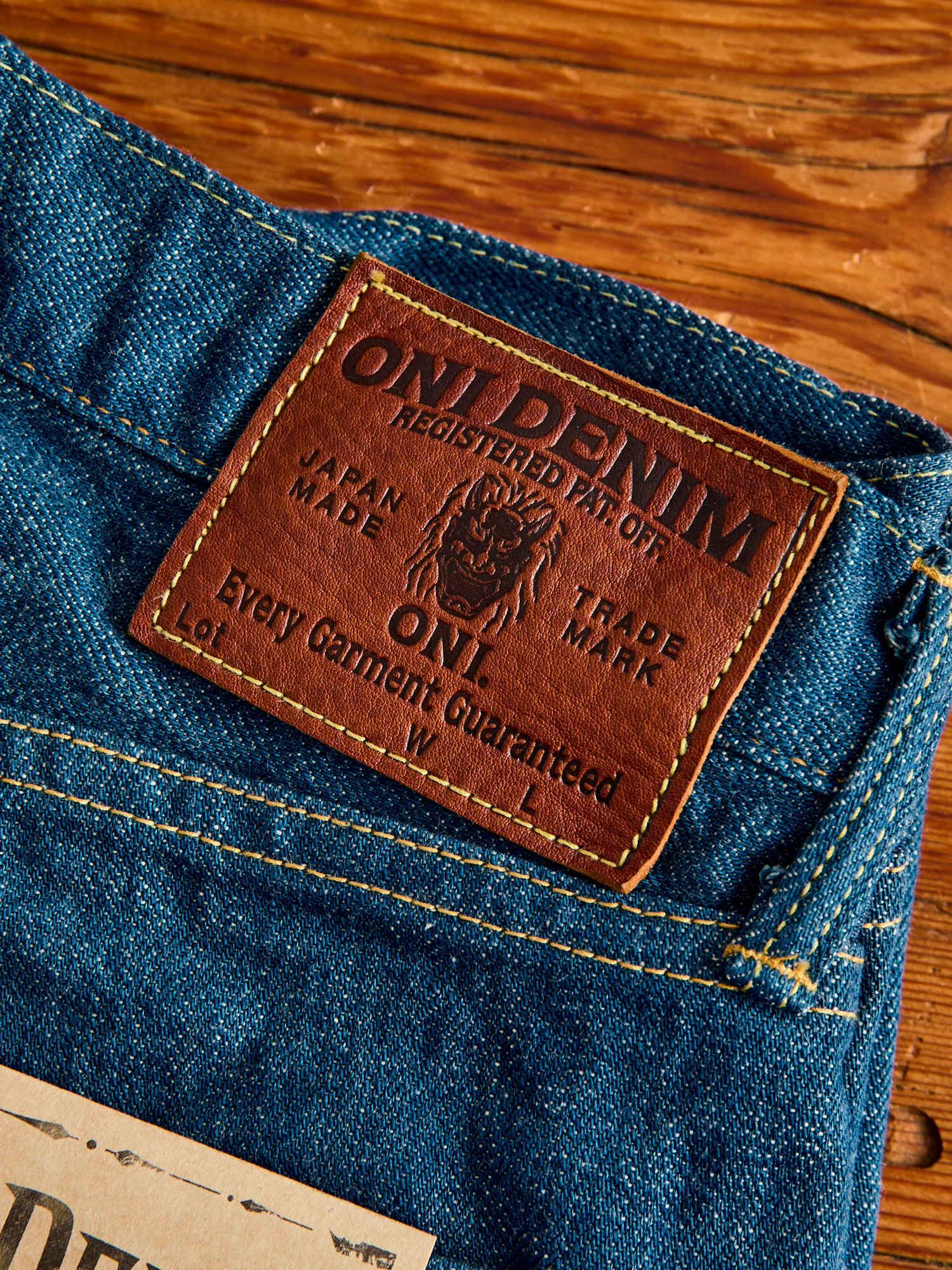 570-OFBD "Old Fade Blue" 13.7oz Selvedge Denim - Classic Straight Fit - Image 6