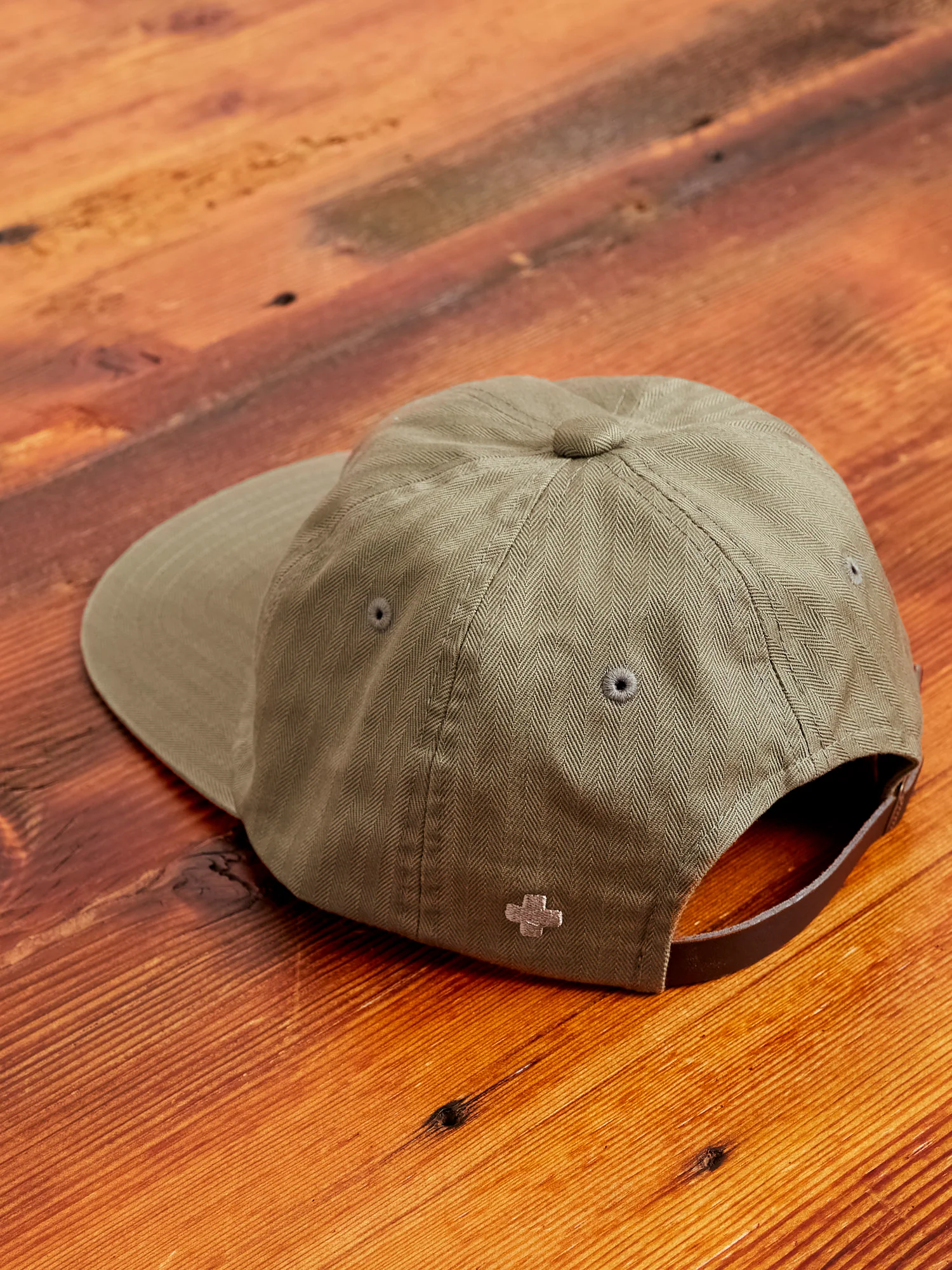 6-Panel HBT Cap in Olive - Image 2