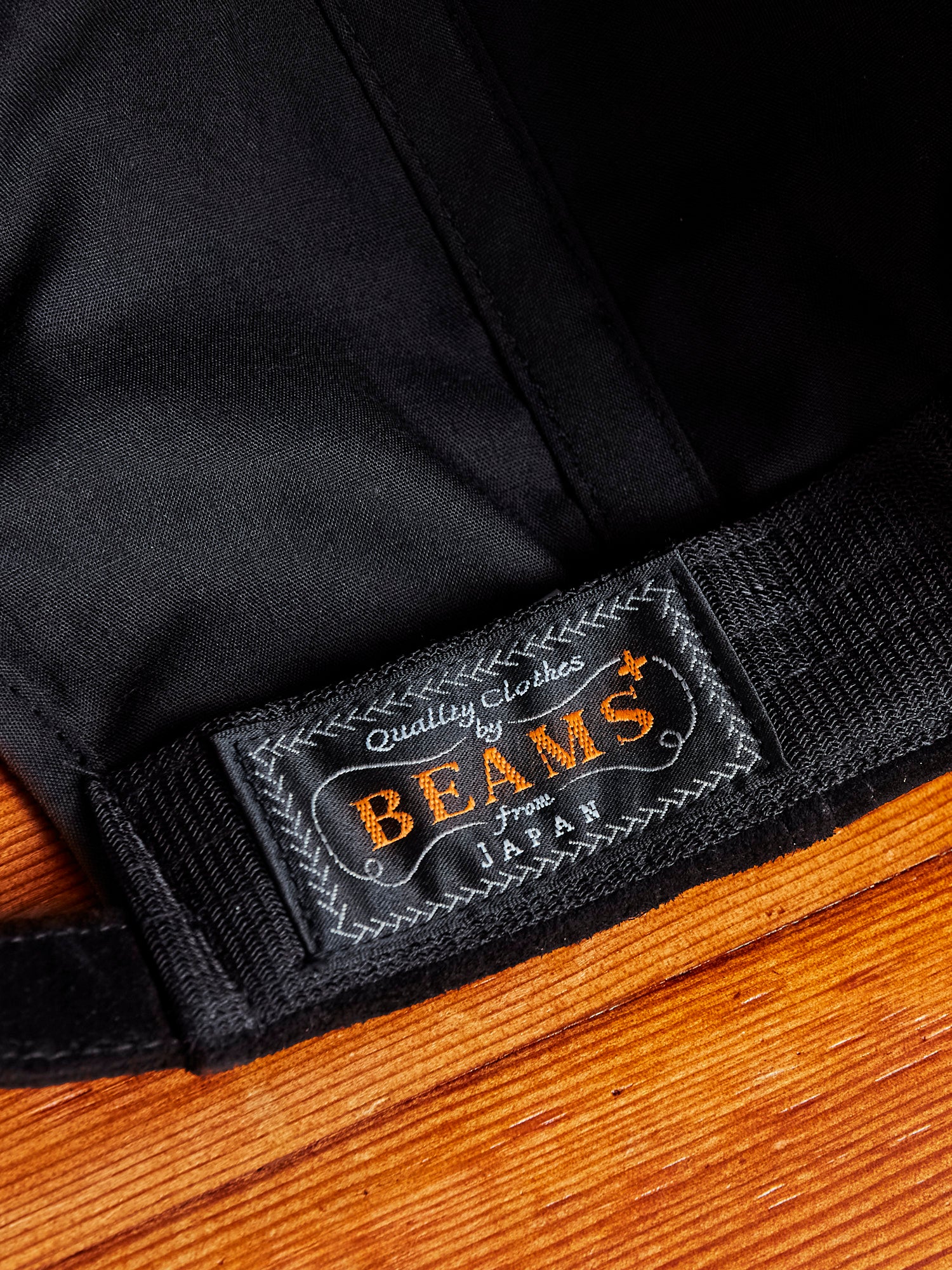 6-Panel Suede Cap in Black - Image 7