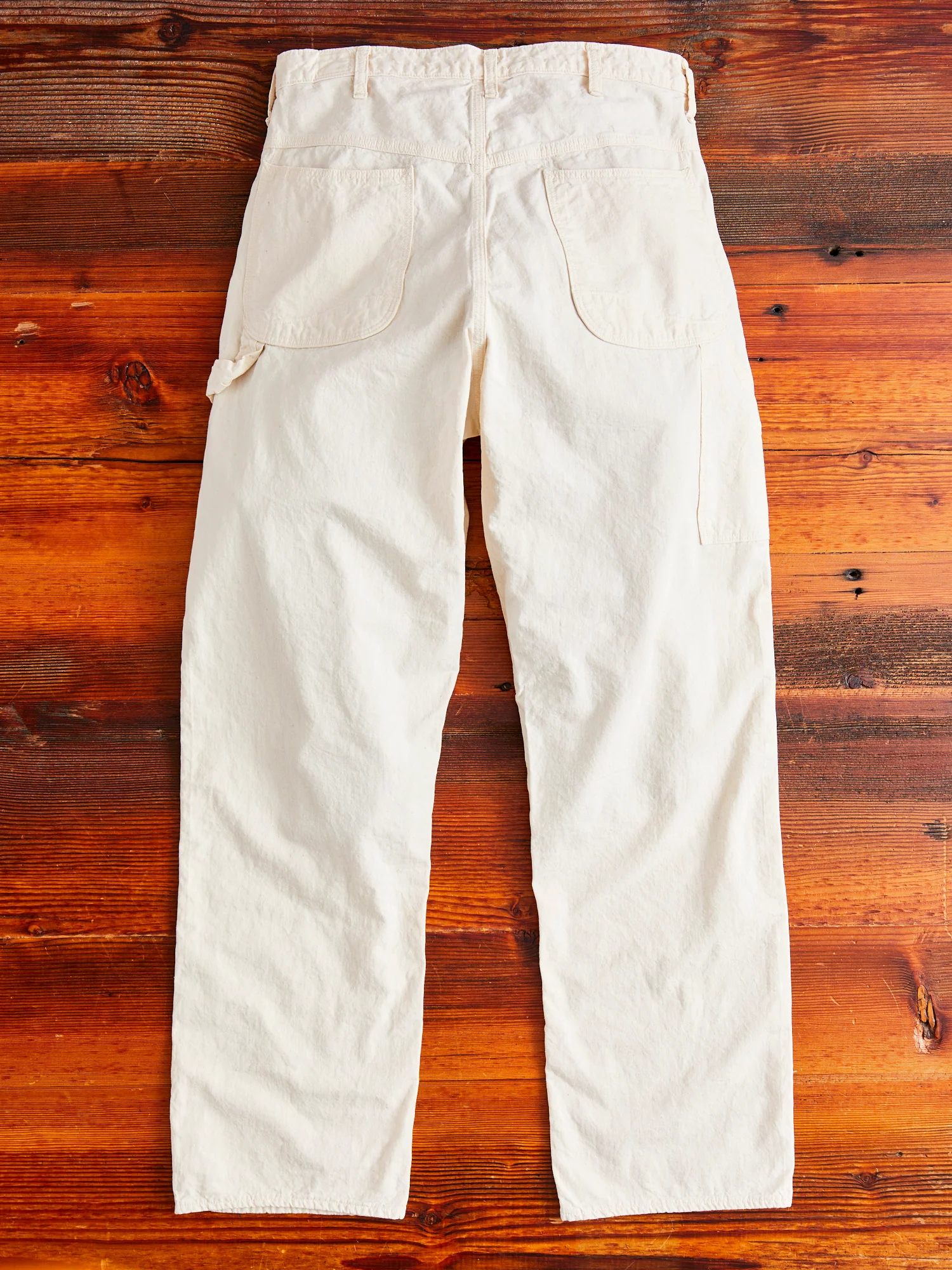 60's Painter Pants in Ecru - Image 12