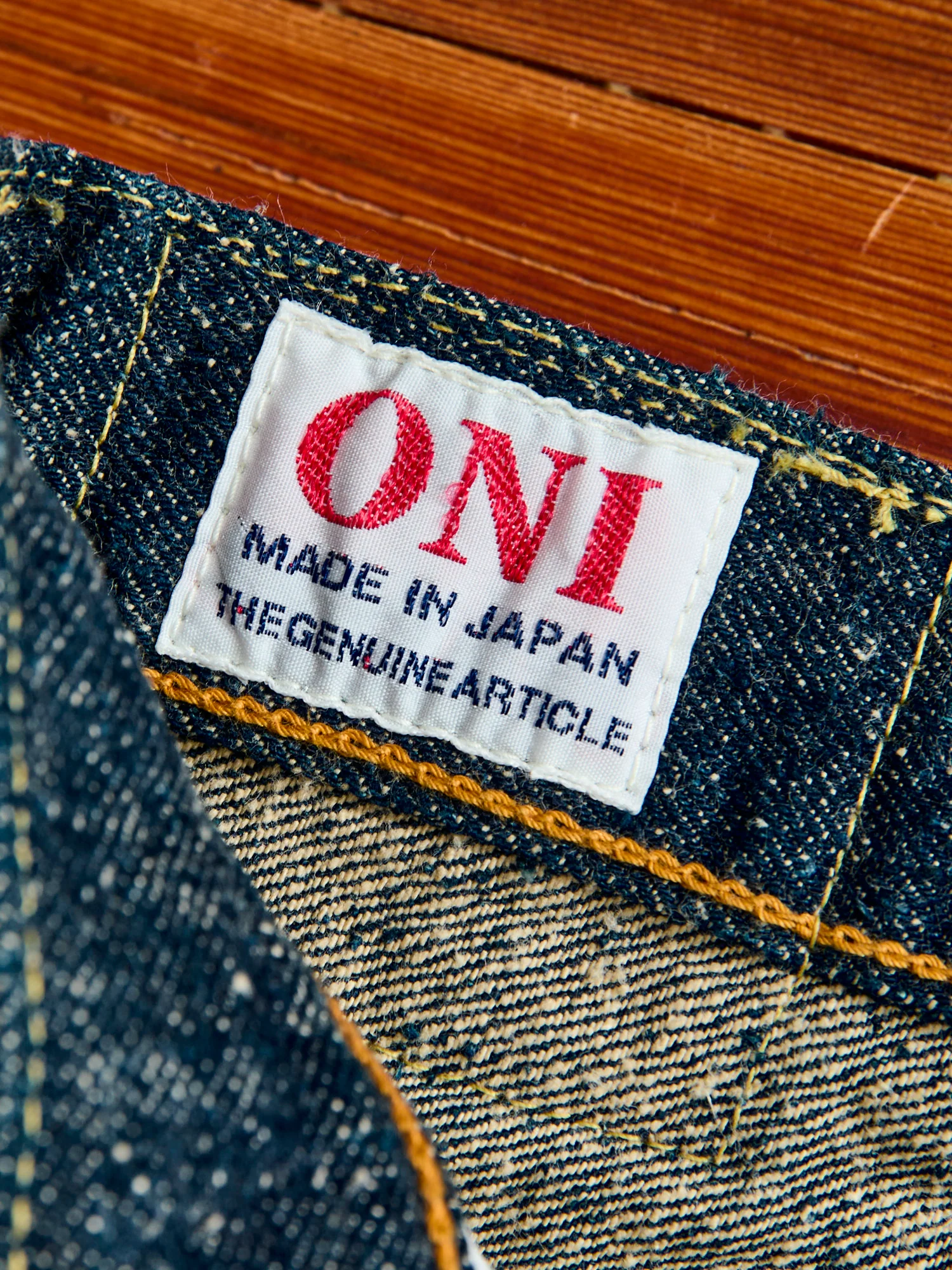 622-CCD "Crushed Concrete" 15oz Selvedge Denim - Relaxed Tapered Fit - Image 10