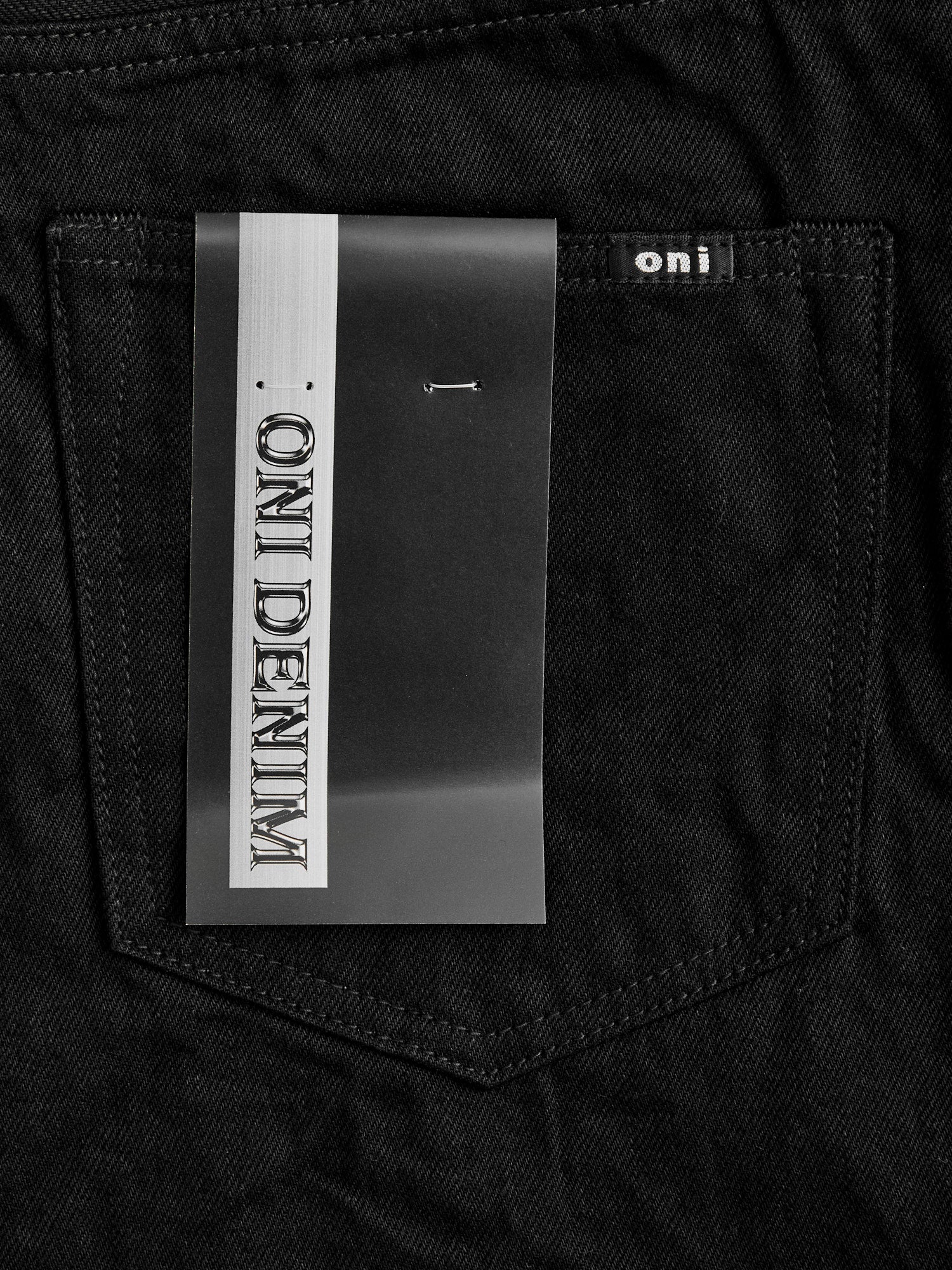 642-13BK "Jet Black" 13oz Selvedge Denim - Relaxed Tapered Fit - Image 4