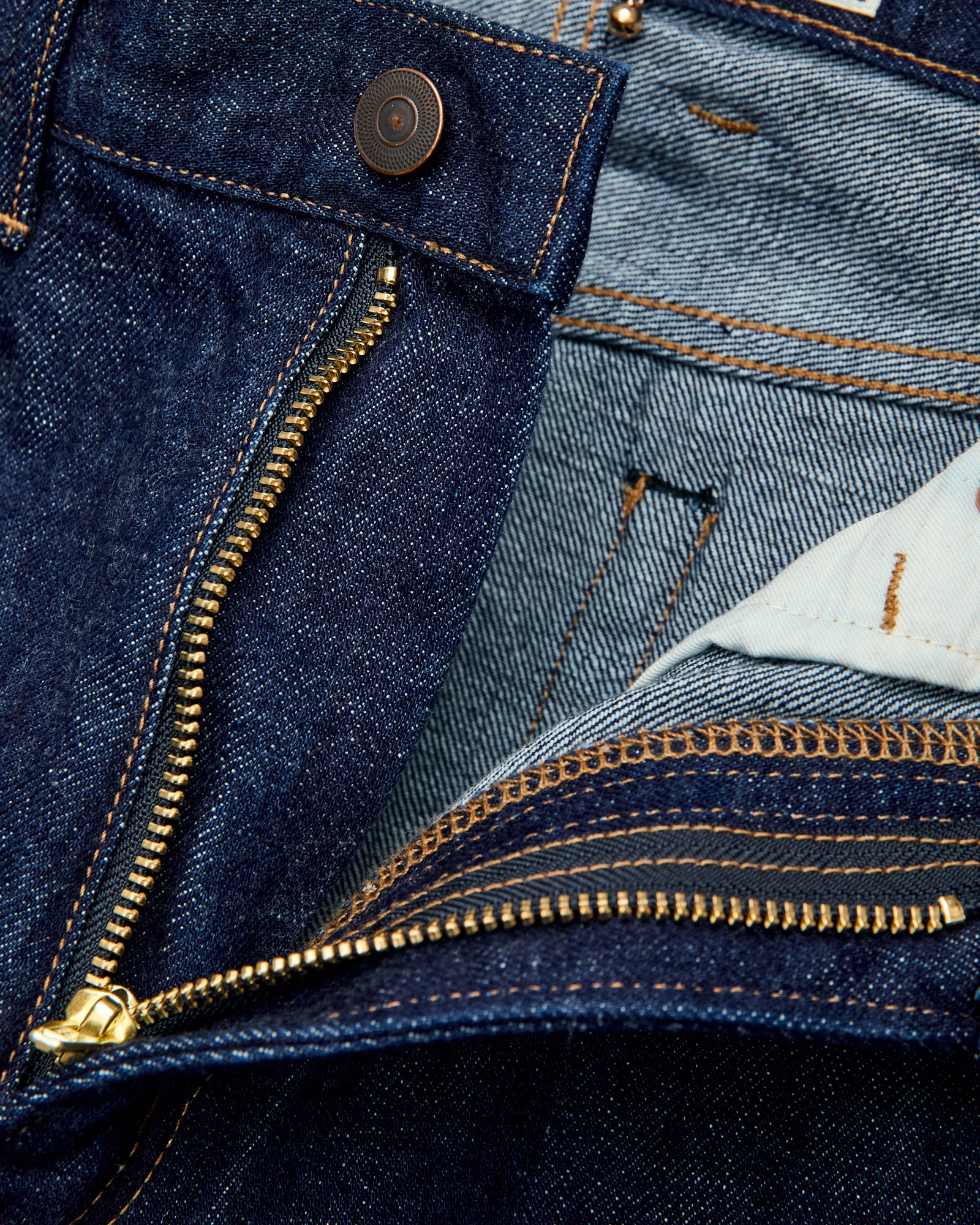 "70's Vintage" Selvedge Denim in Straight Fit - Image 7
