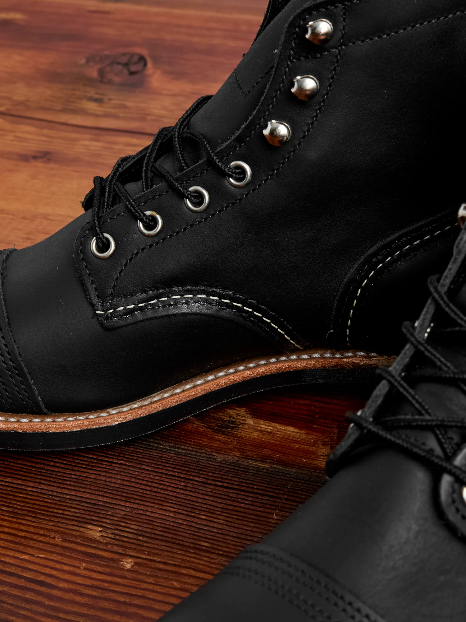 8084 Iron Ranger Boot in Black - Image 8