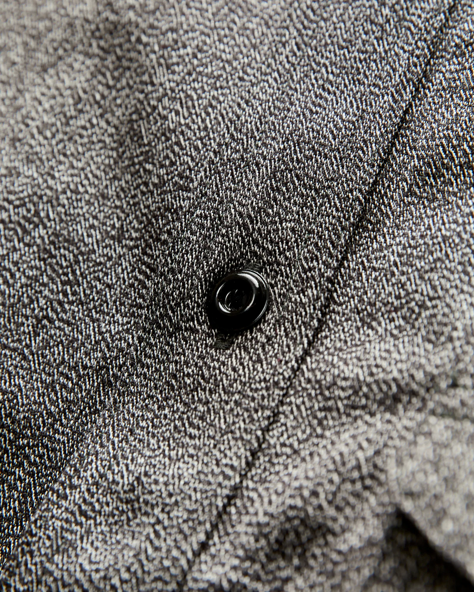 8HU Mock-Twist Chambray Work Shirt in Black - Image 5