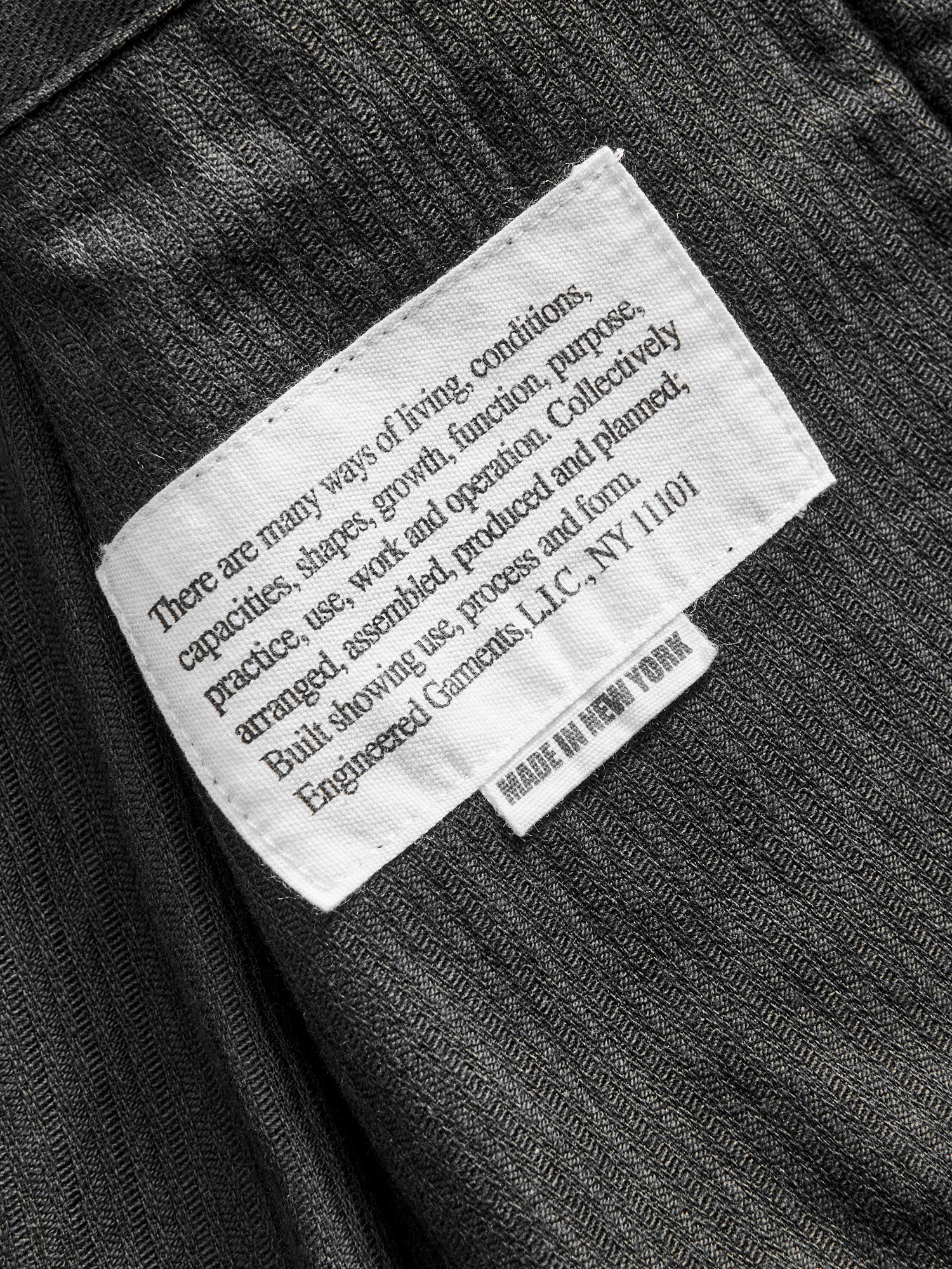 8W Corduroy Loiter Jacket in Black - Image 8