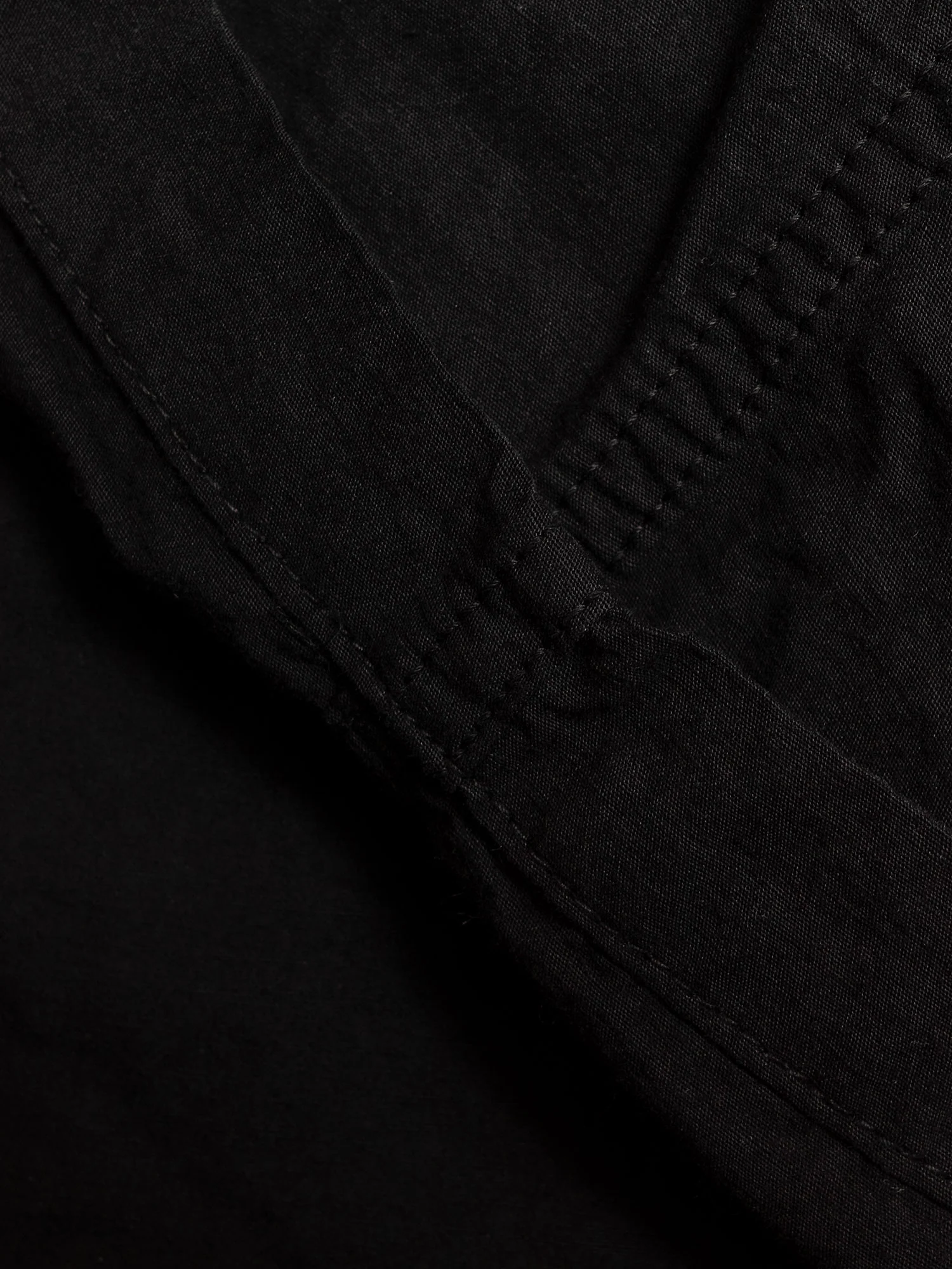 9/10 Hemp Military Pants in Black - Image 9