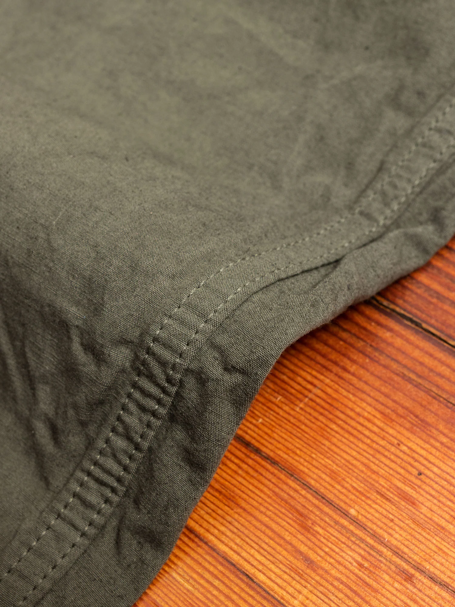 9/10 Hemp Military Pants in Khaki - Image 8