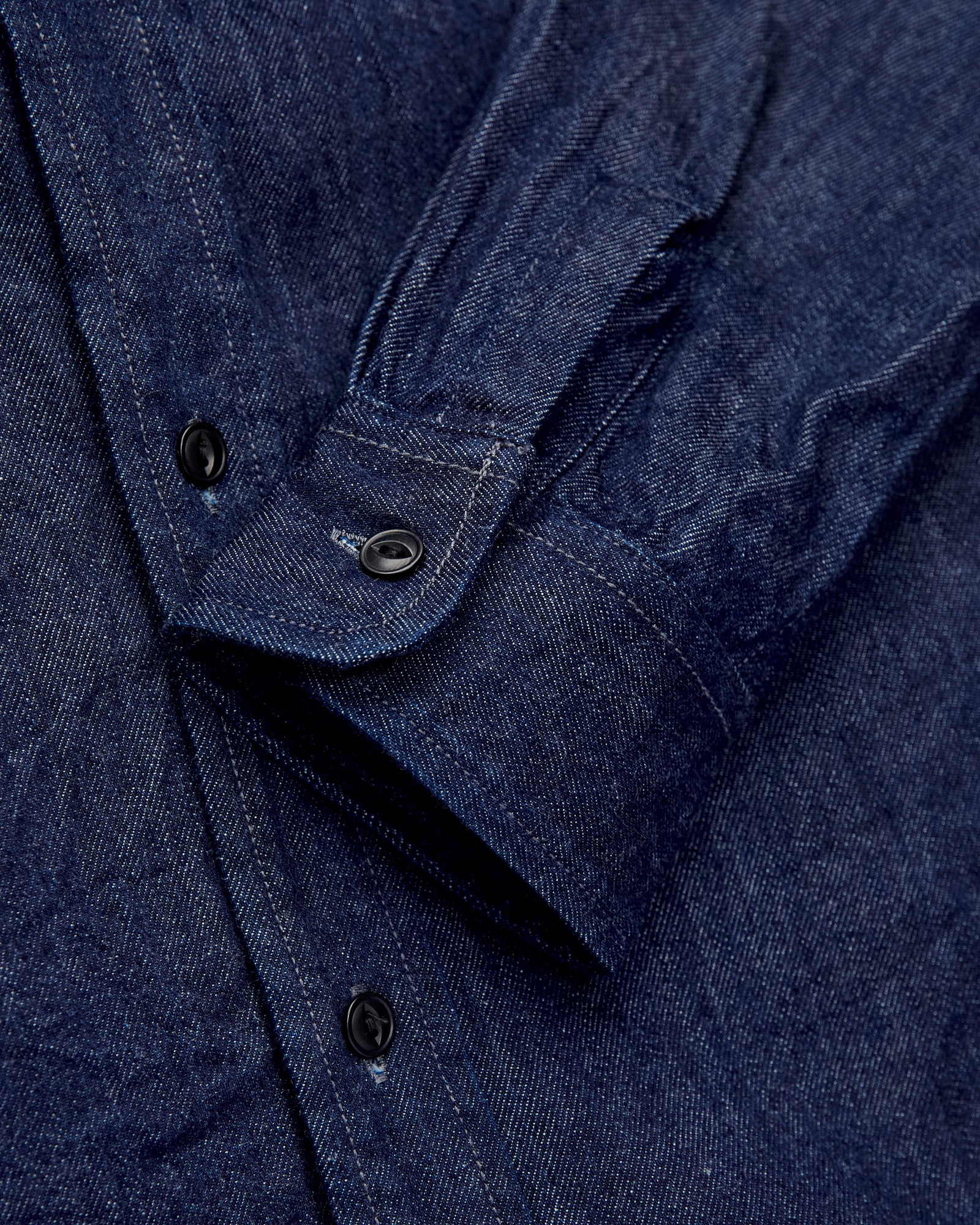 9oz Denim Workshirt in Indigo - Image 5