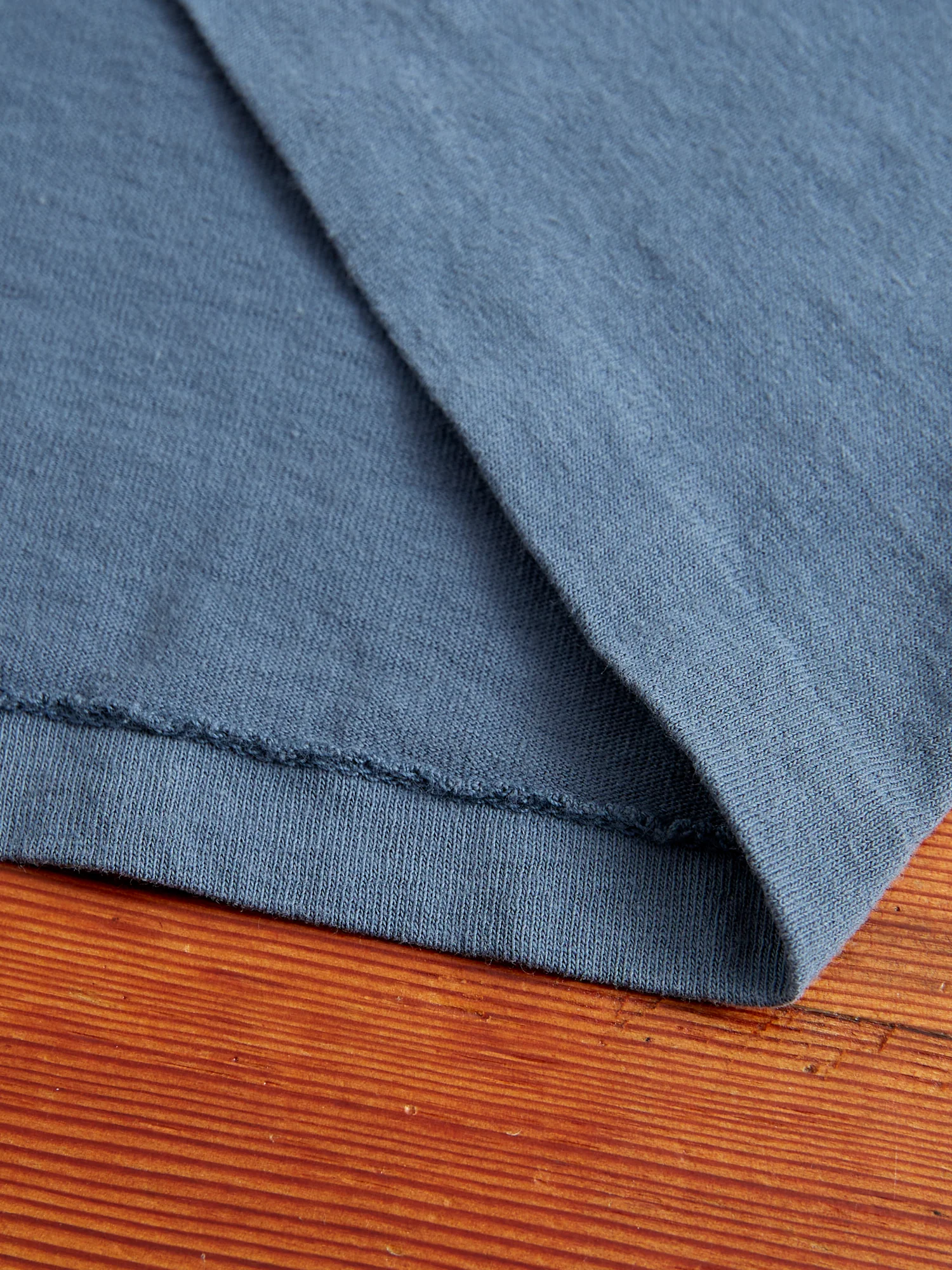 9oz Pocket T-Shirt in Faded Blue - Image 5