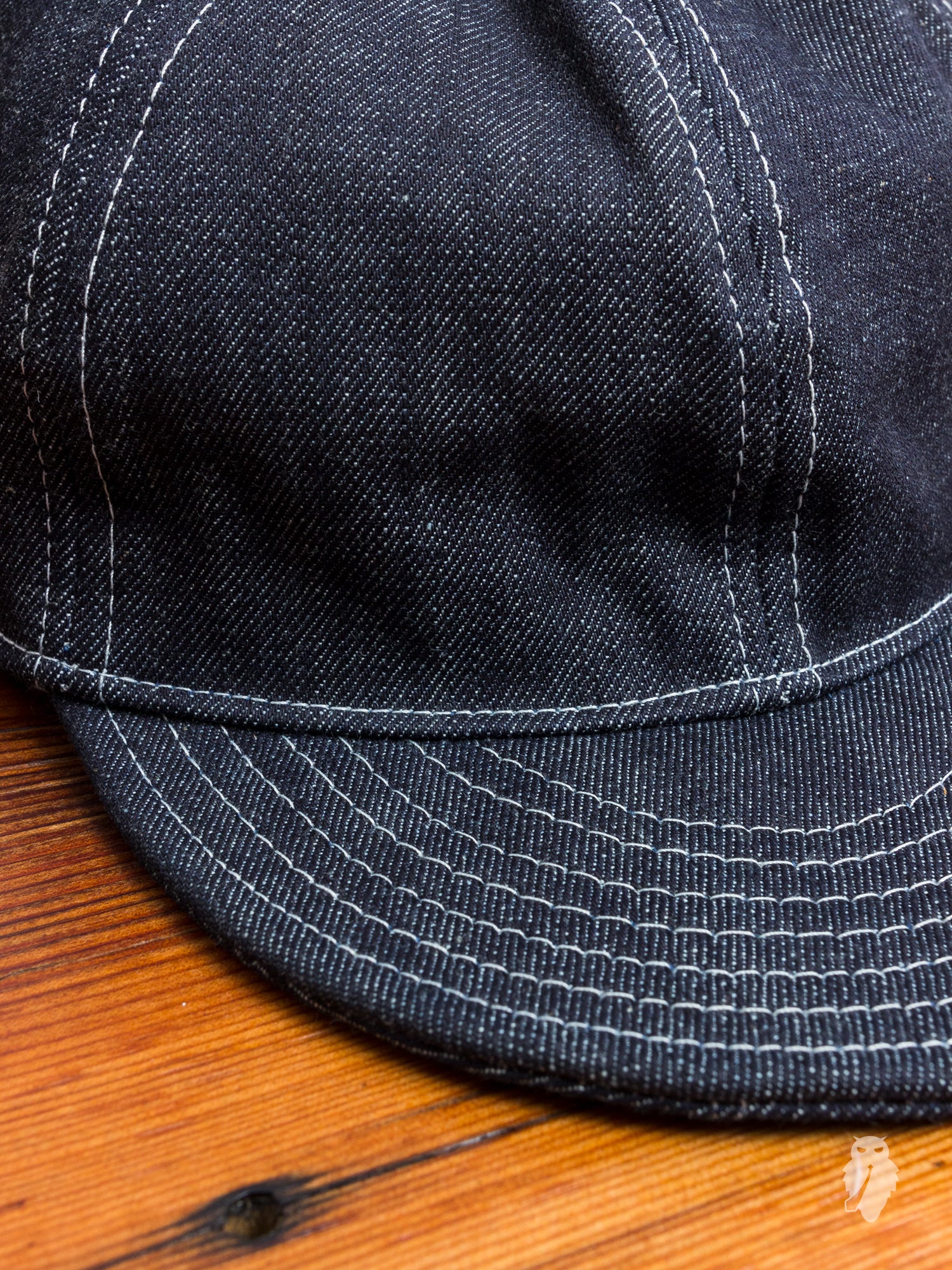 A3 Mechanic Cap in 13oz Selvedge Denim - Image 3