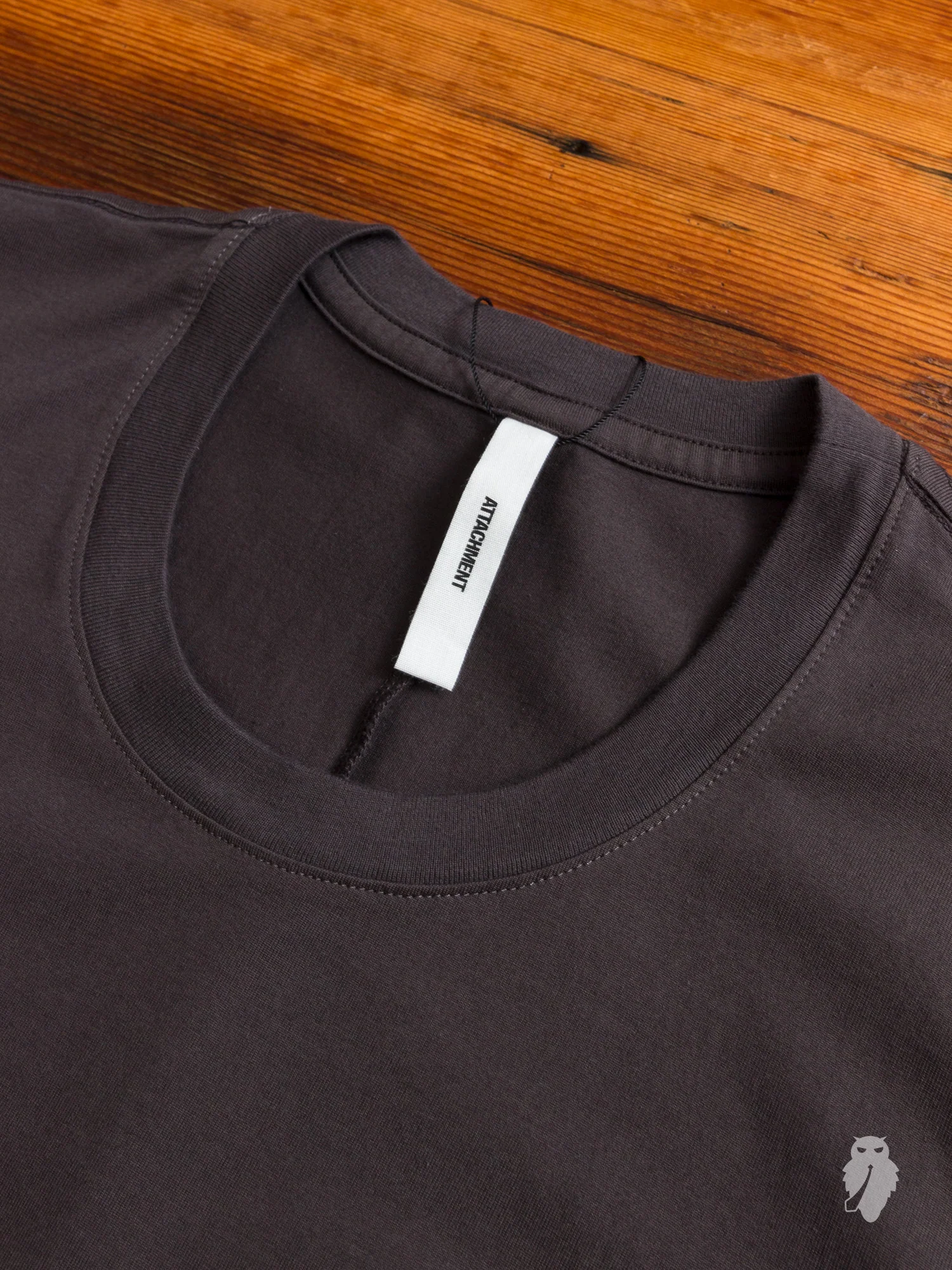 Suvin/Giza T-Shirt in Charcoal - Image 2