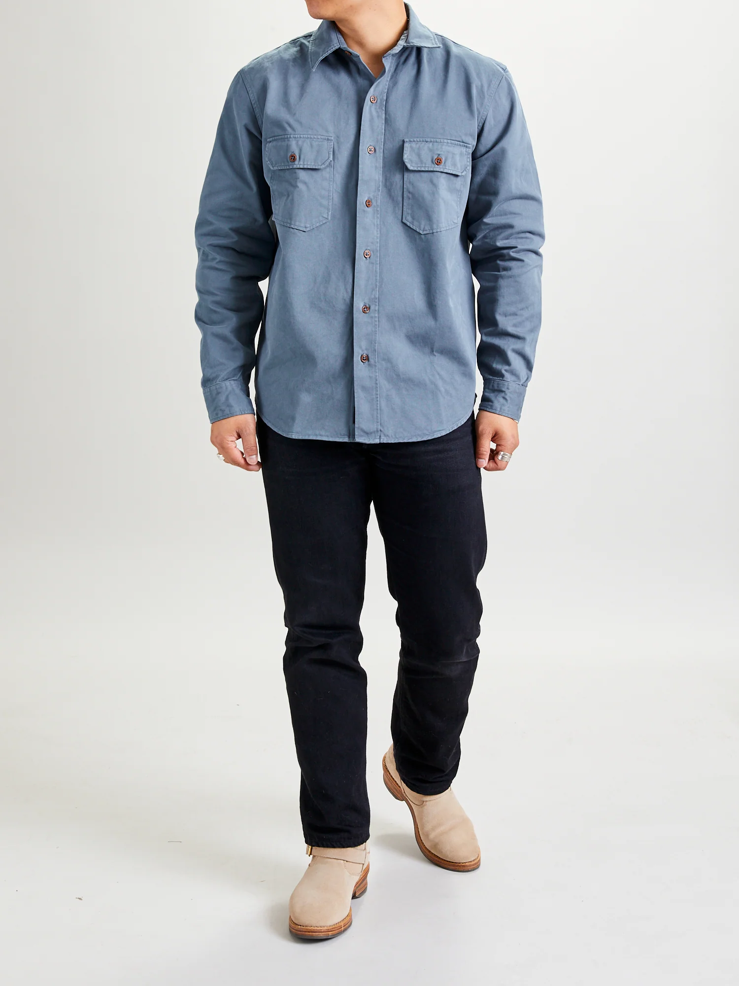 Alamo Shirt in Cloudburst - Image 10