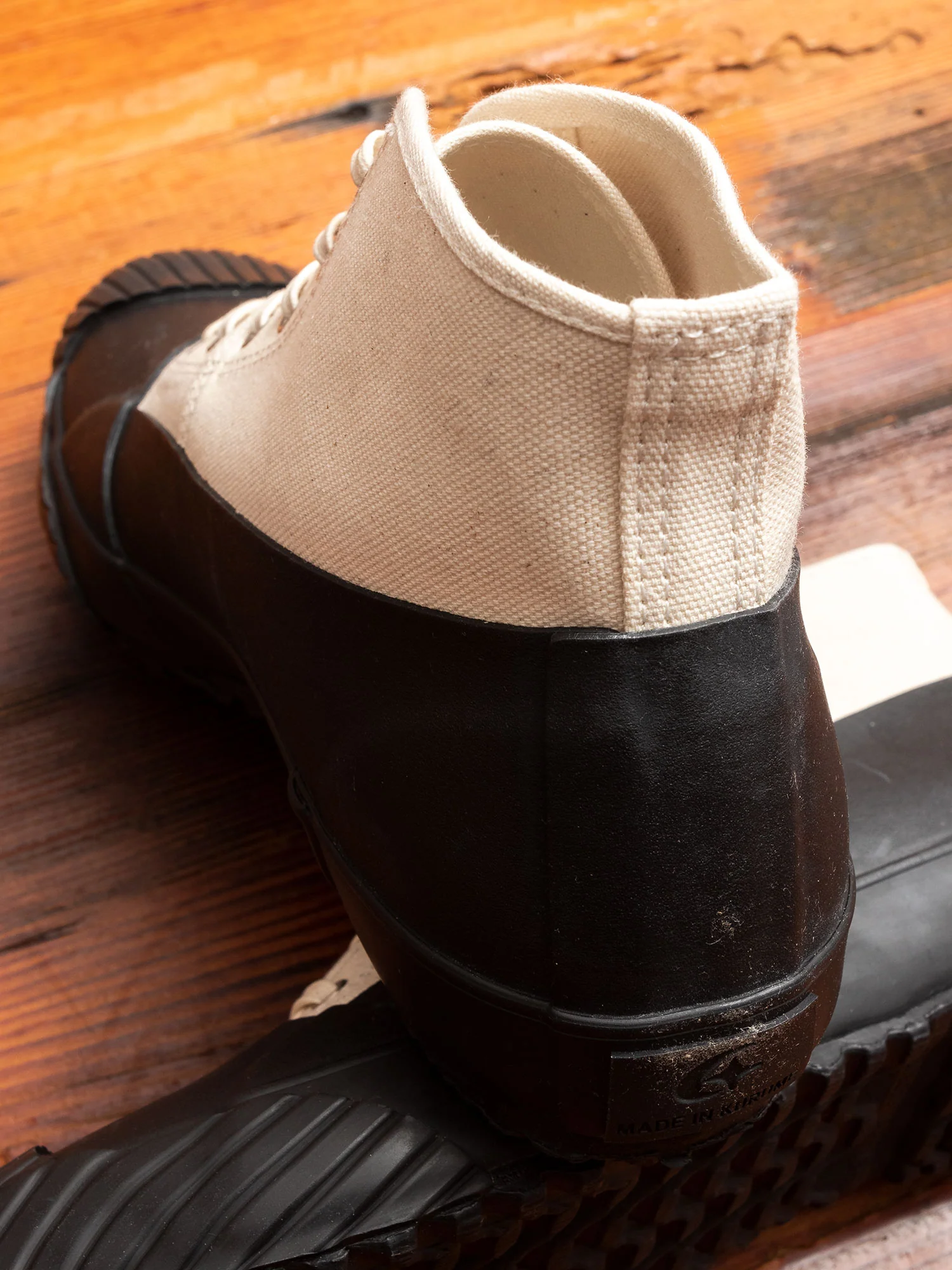 All-Weather Sneaker in Beige/Black - Image 5