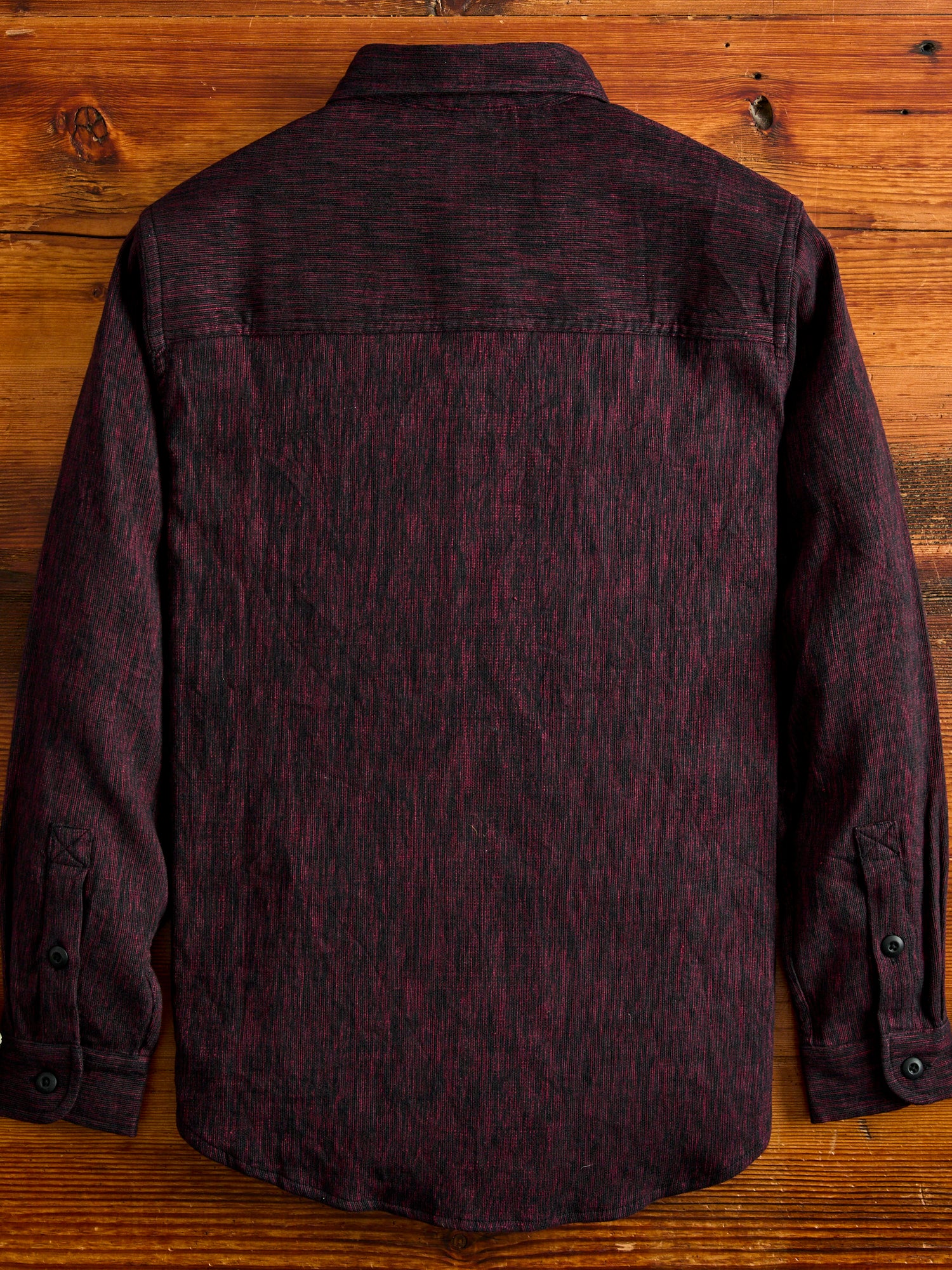 Ames Workshirt in Indian Madder/Iron Canvas - Image 3