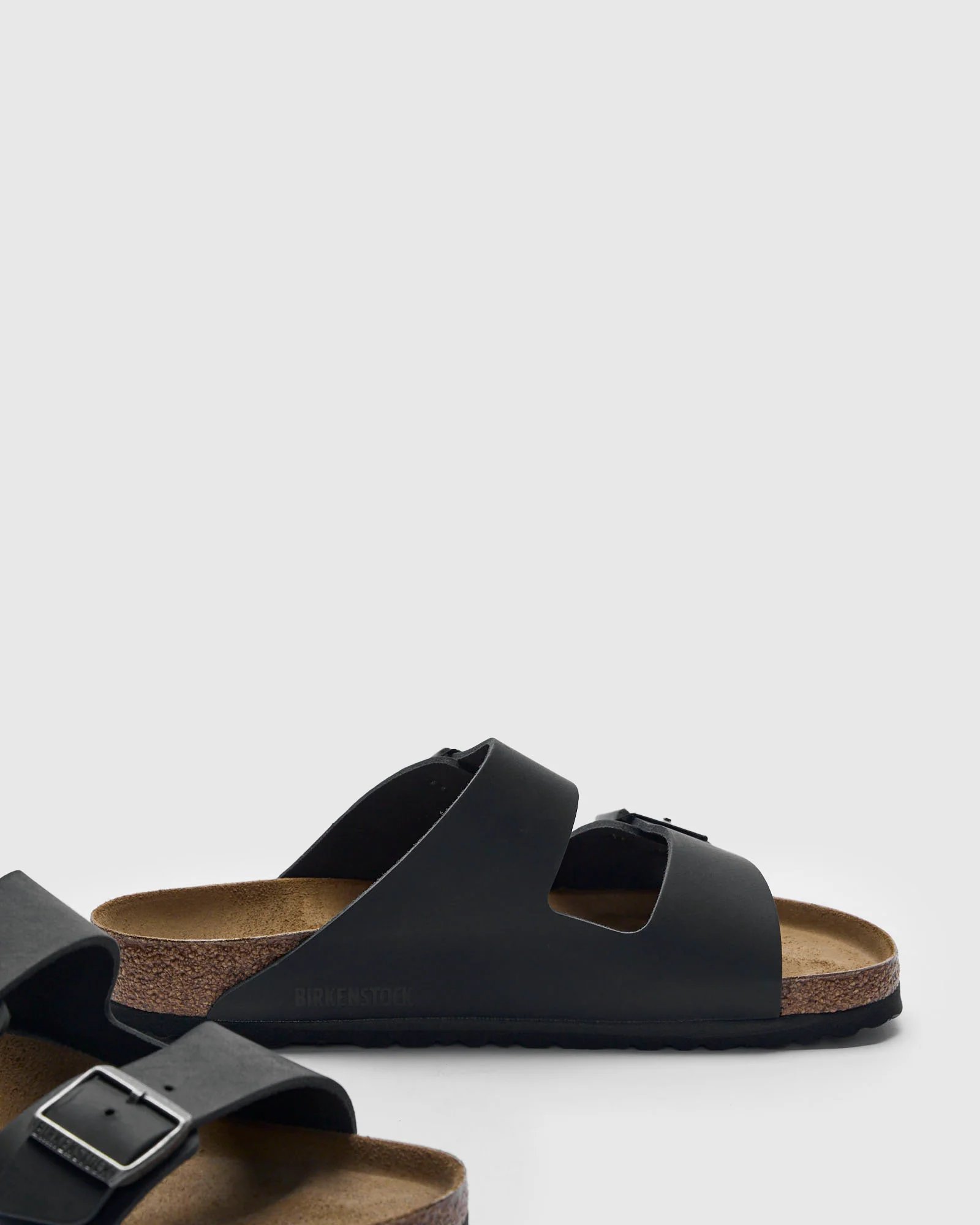 Arizona Sandal in Black Oiled Leather - Image 4