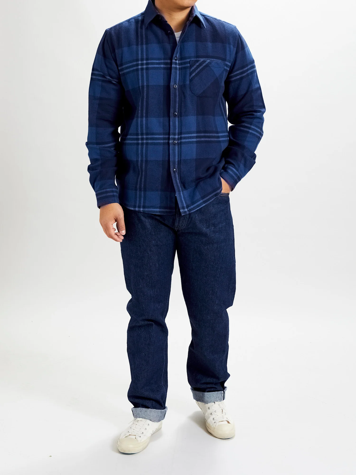 Arquive 82 Button-Up Shirt in Blue - Image 9