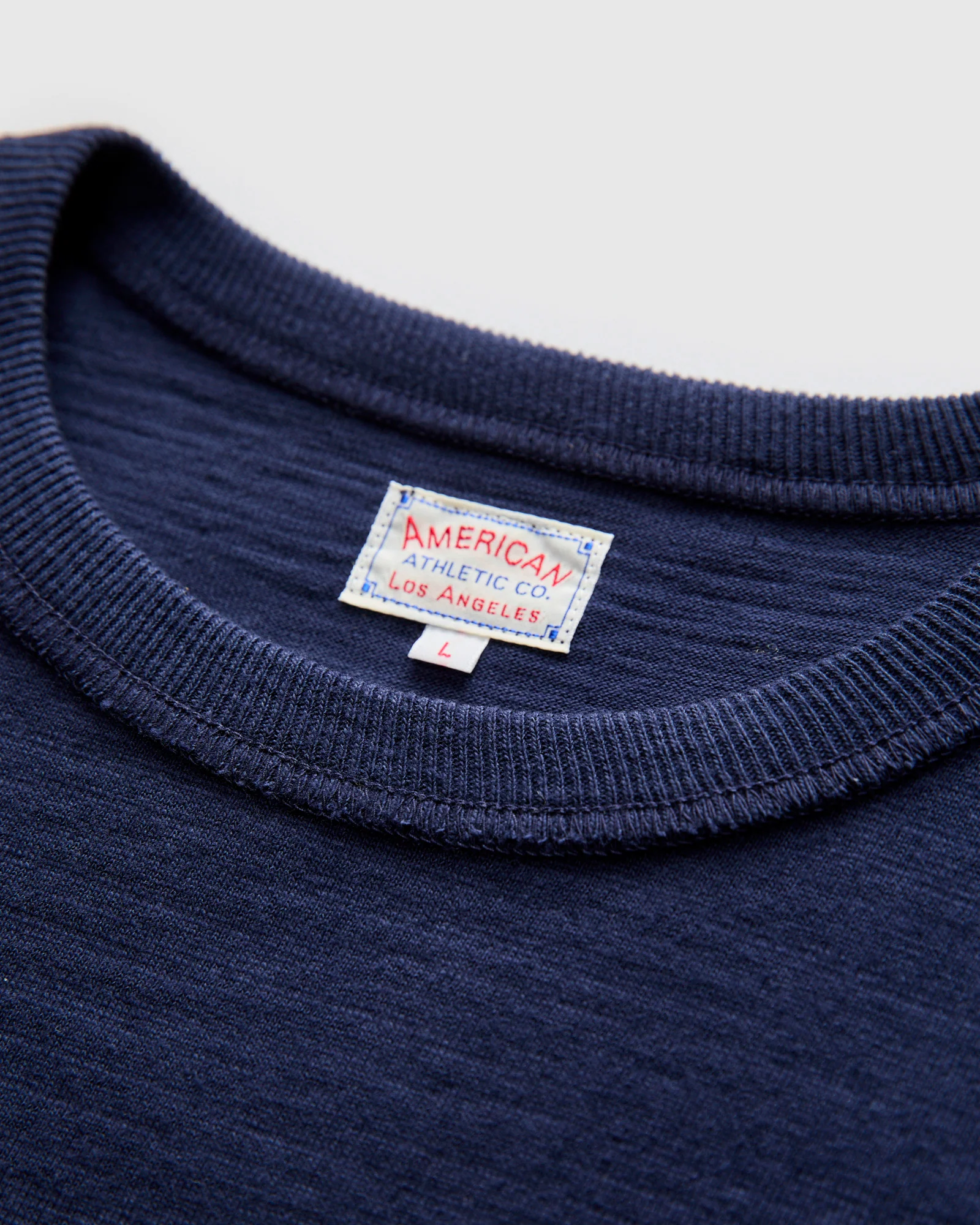 Athletic Loopwheel T-Shirt in Navy - Image 5