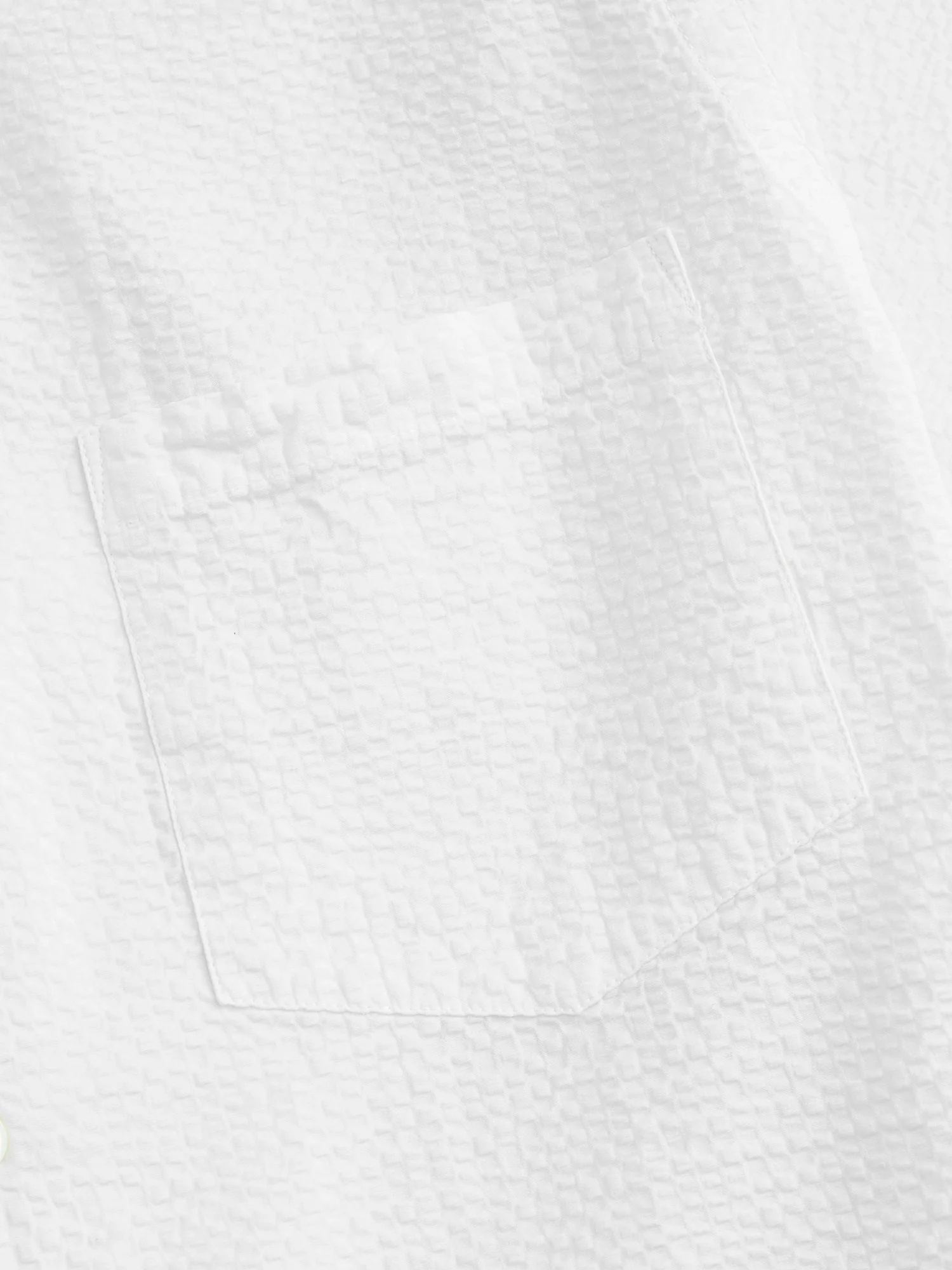 Atlantico Camp Collar Button-Up Shirt in White - Image 5