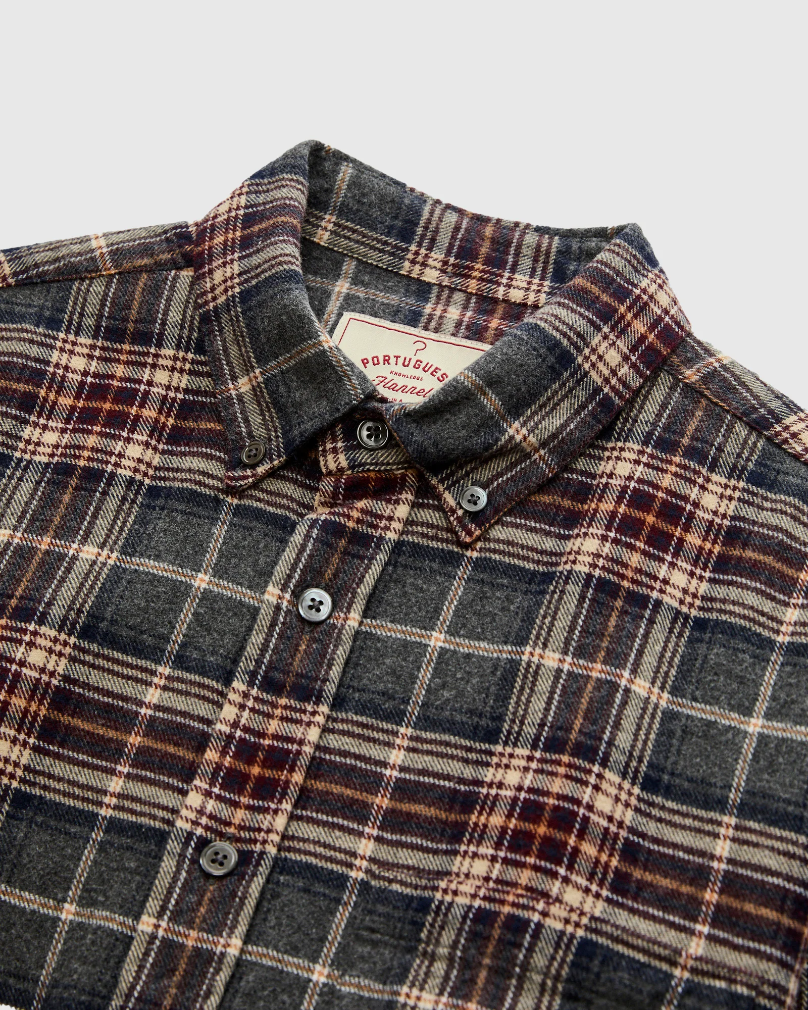 Augusta Button-Up Shirt in Grey - Image 4