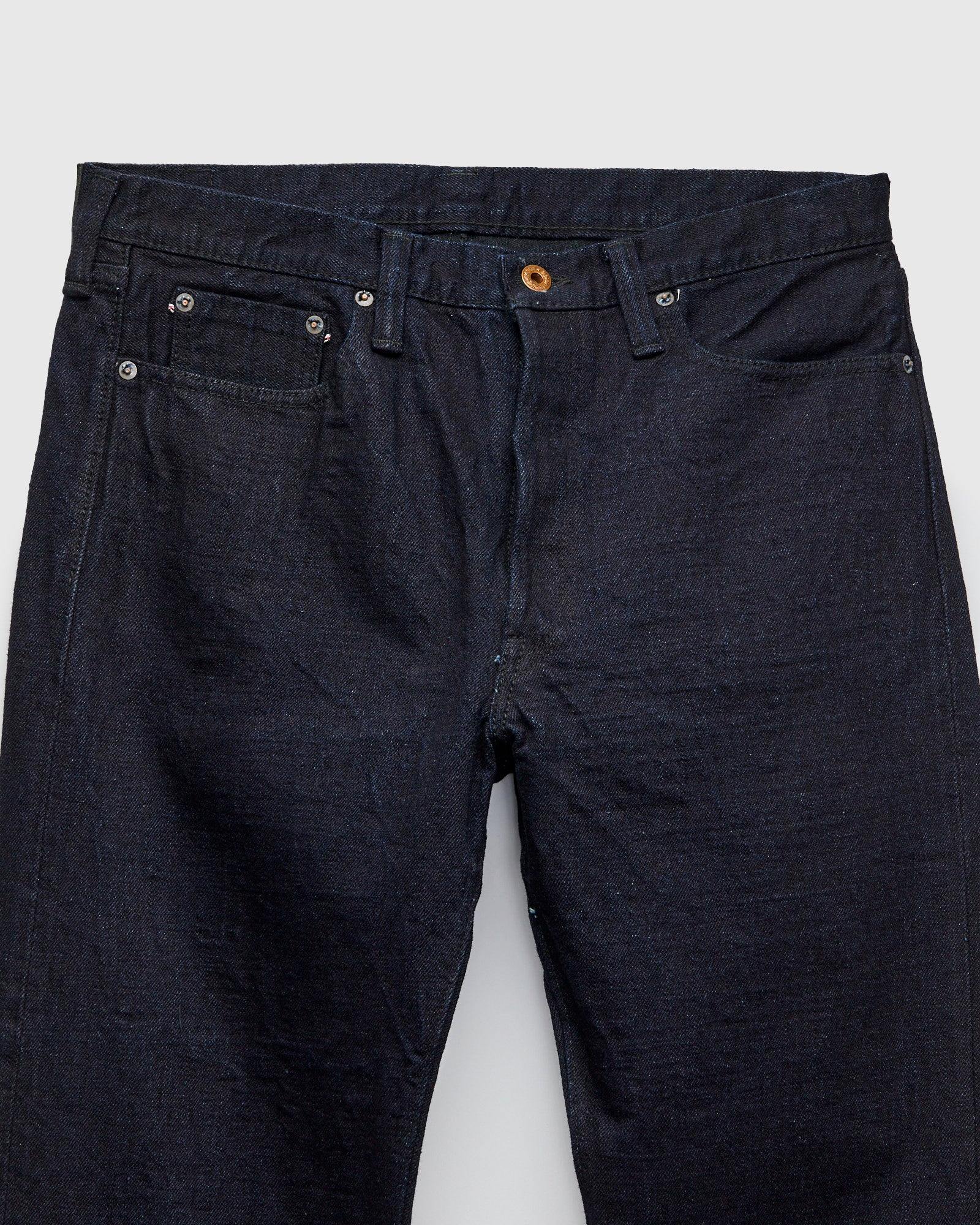 B1108SRB "Super Rough" 15.5oz Indigo/Black Selvedge Denim - Slim Straight Fit - Image 5