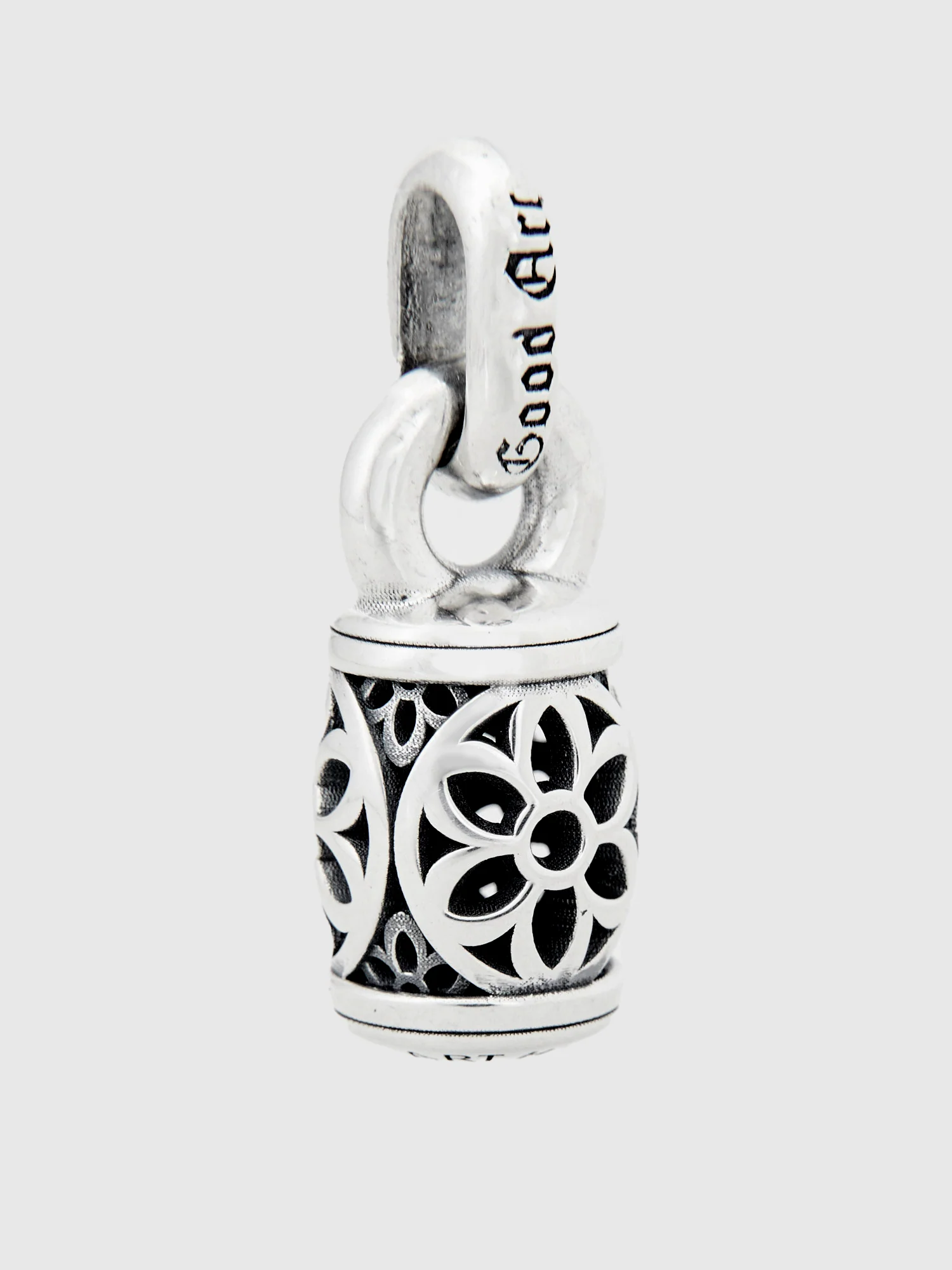 Baby Barrel Pendant in Sterling Silver - Image 3