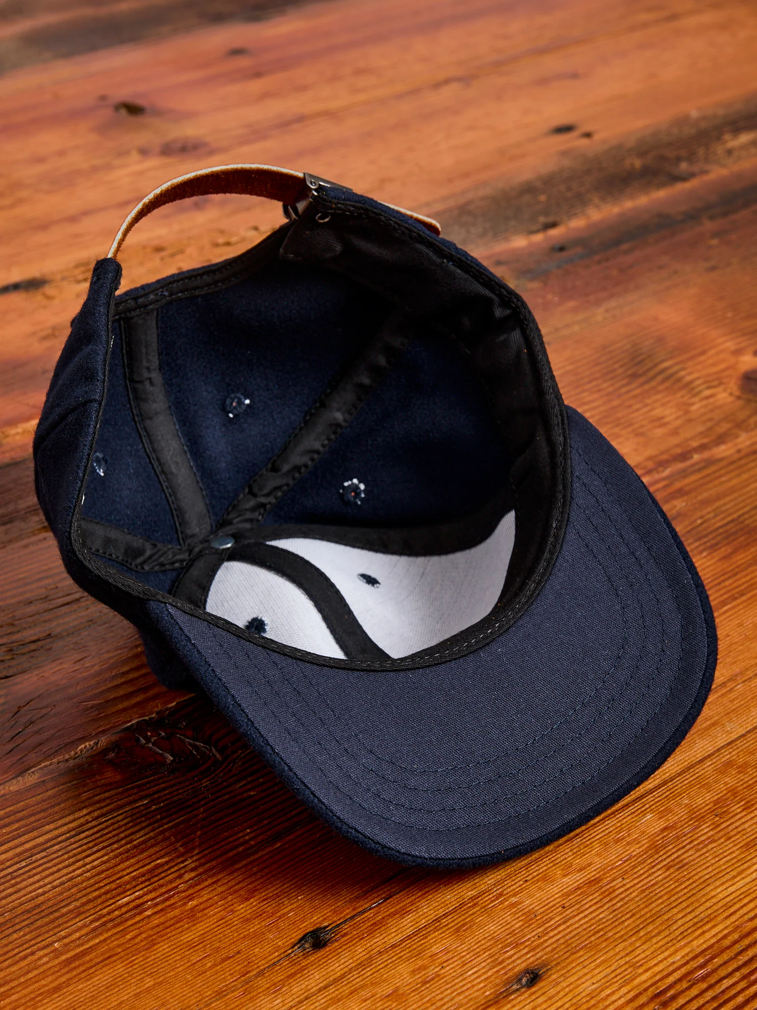 Baseball Hat in Dark Navy - Image 7