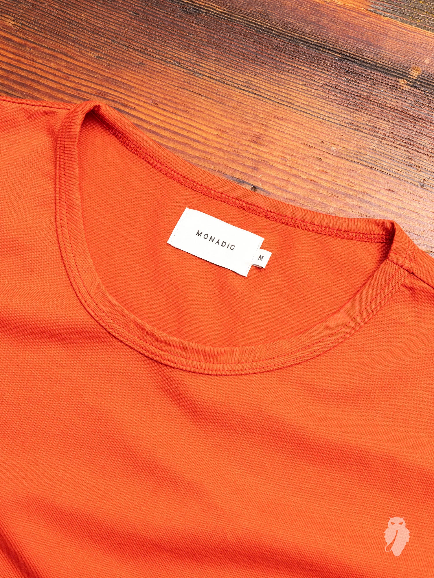 Basis T-Shirt in Blood Orange - Image 3