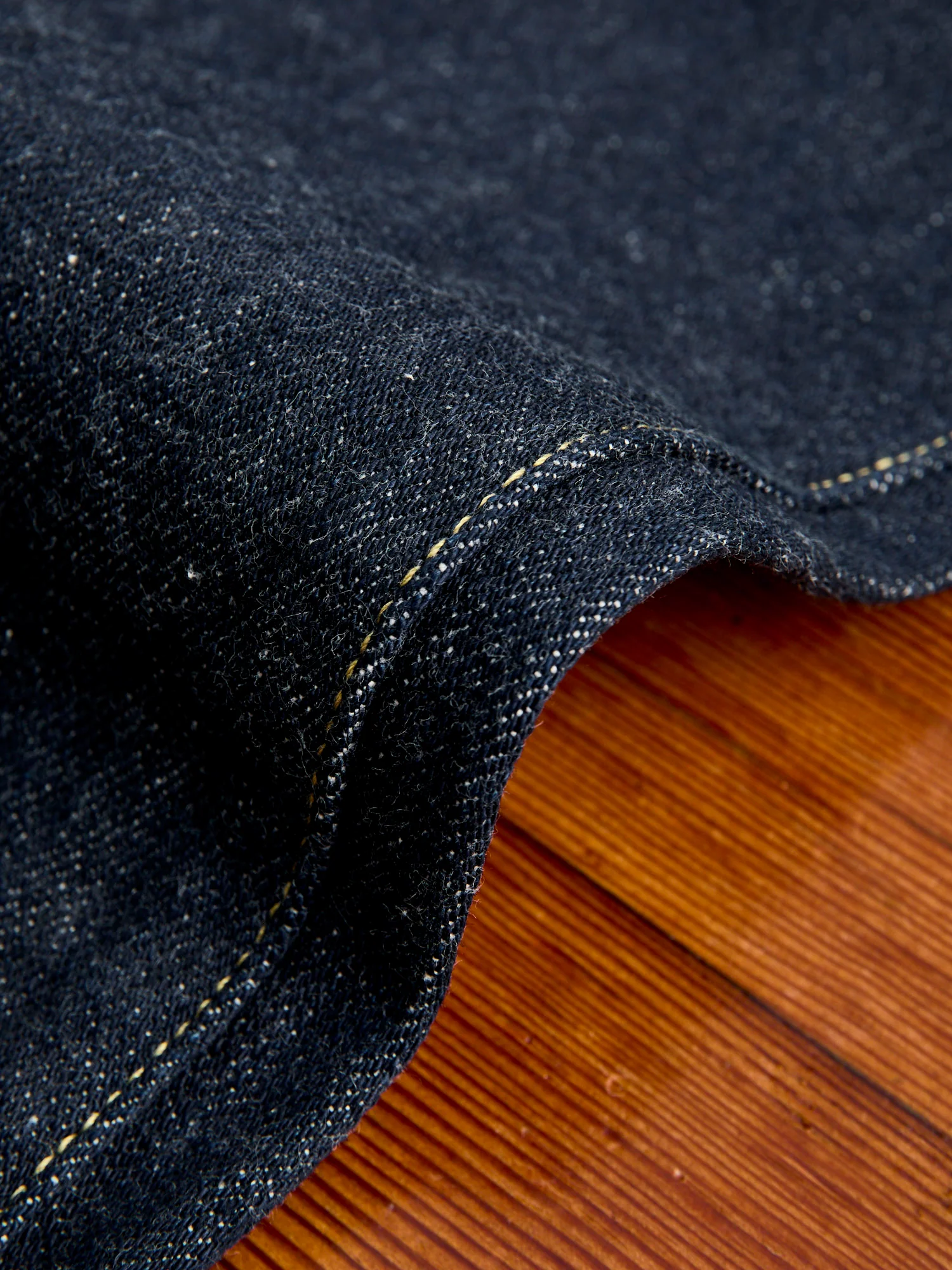 622 "Sleeping Demon" Natural Indigo 15.5oz Selvedge Denim - Relaxed Tapered Fit - Image 13