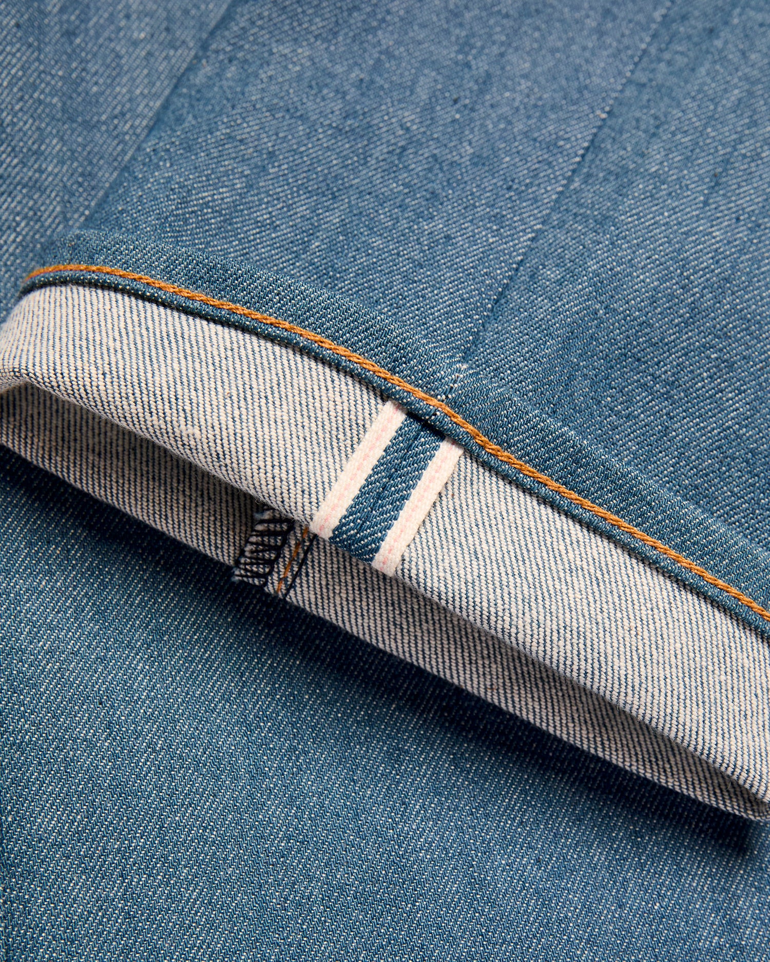 "Old Blue Raw" 10.5oz Indigo Stretch Selvedge Denim - Pen Slim - Image 11