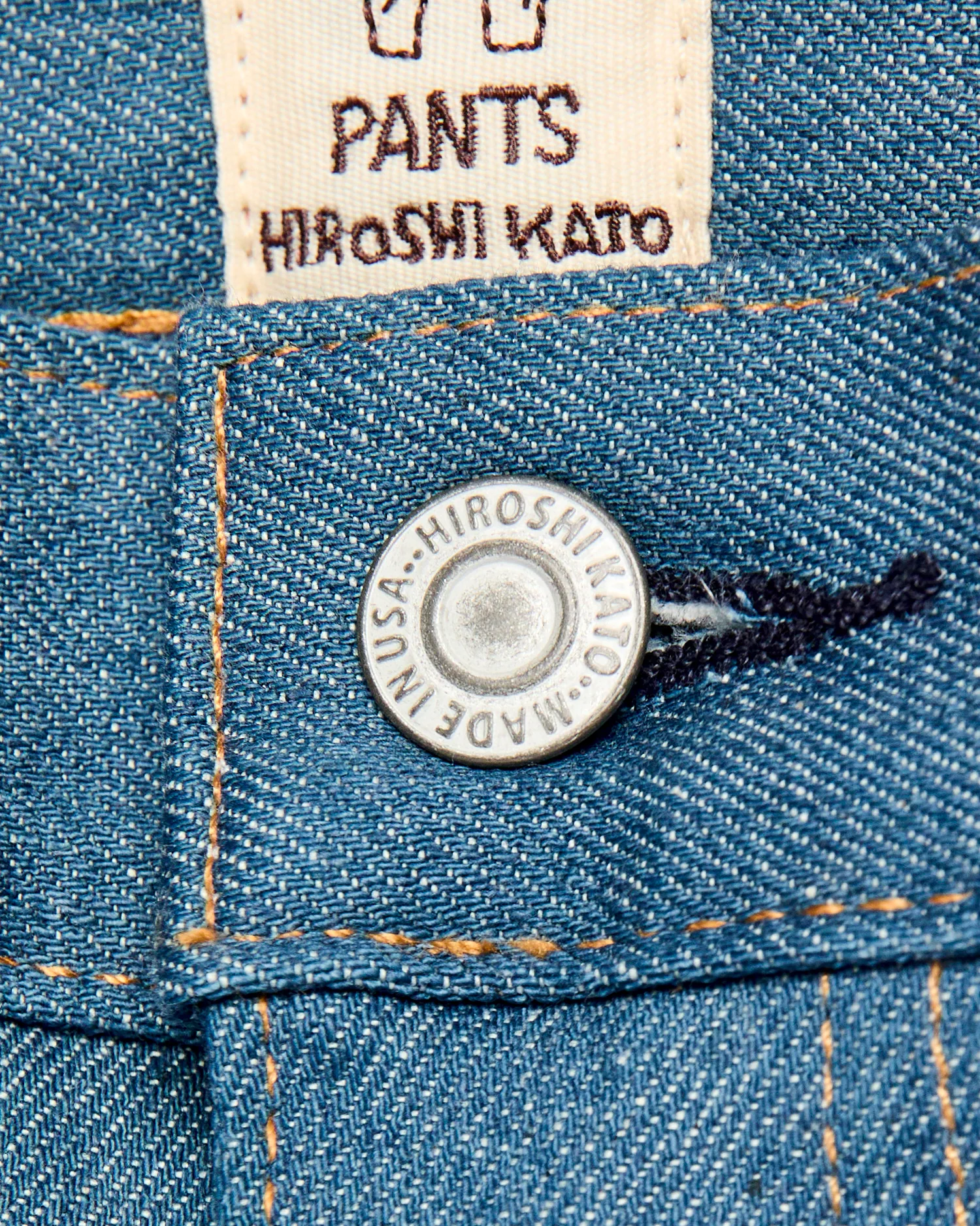 "Old Blue Raw" 10.5oz Indigo Stretch Selvedge Denim - Pen Slim - Image 8