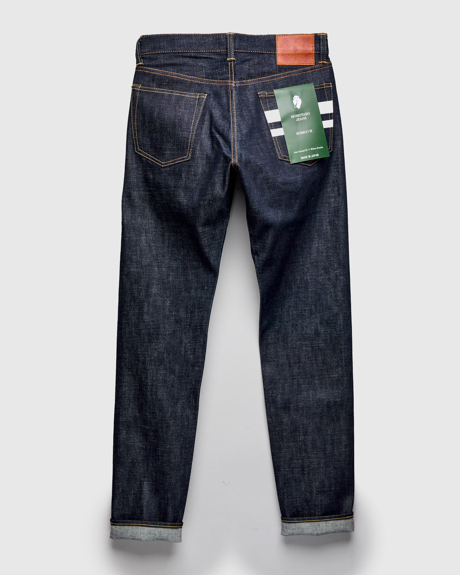 BOM017-H "Grand Indigo" 14oz Selvedge Denim - High Tapered Fit - Image 3