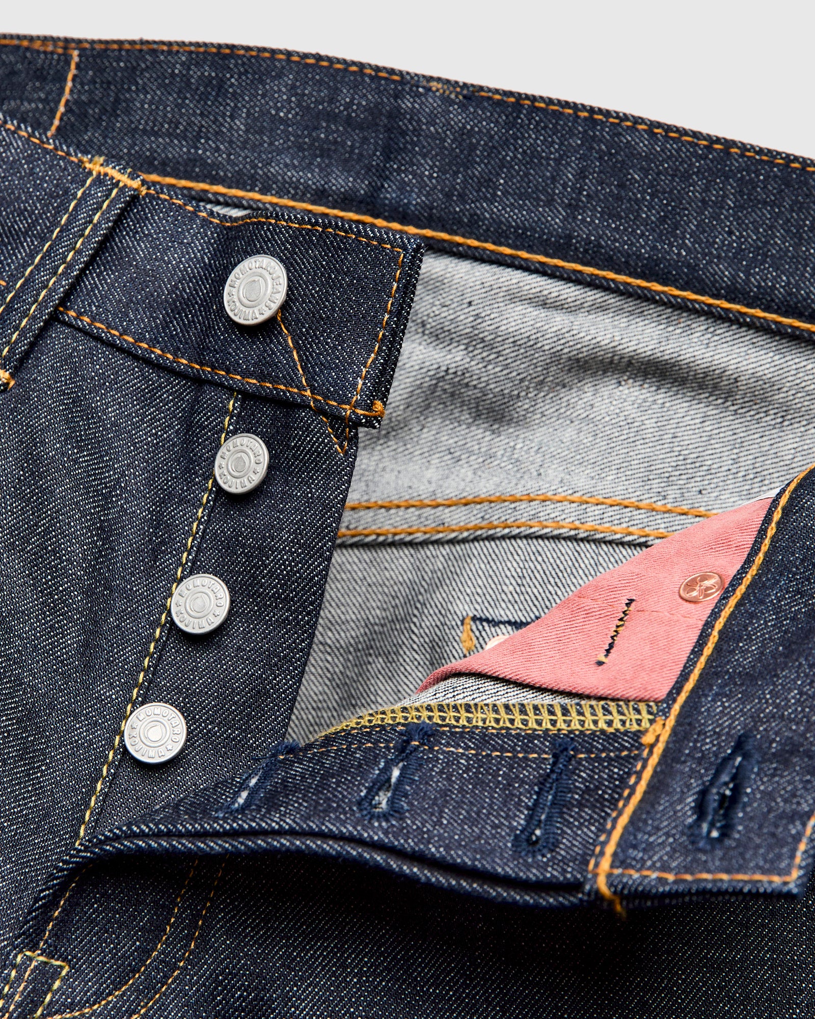 BOM017-H "Grand Indigo" 14oz Selvedge Denim - High Tapered Fit - Image 7