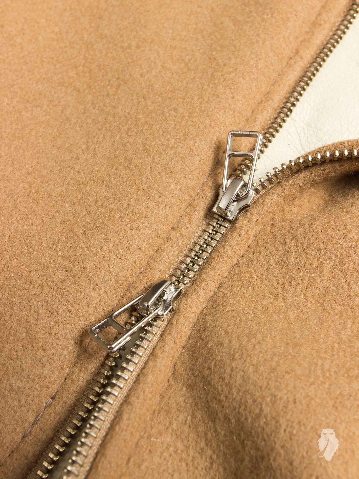 Bomber Jacket in Camel - Image 3