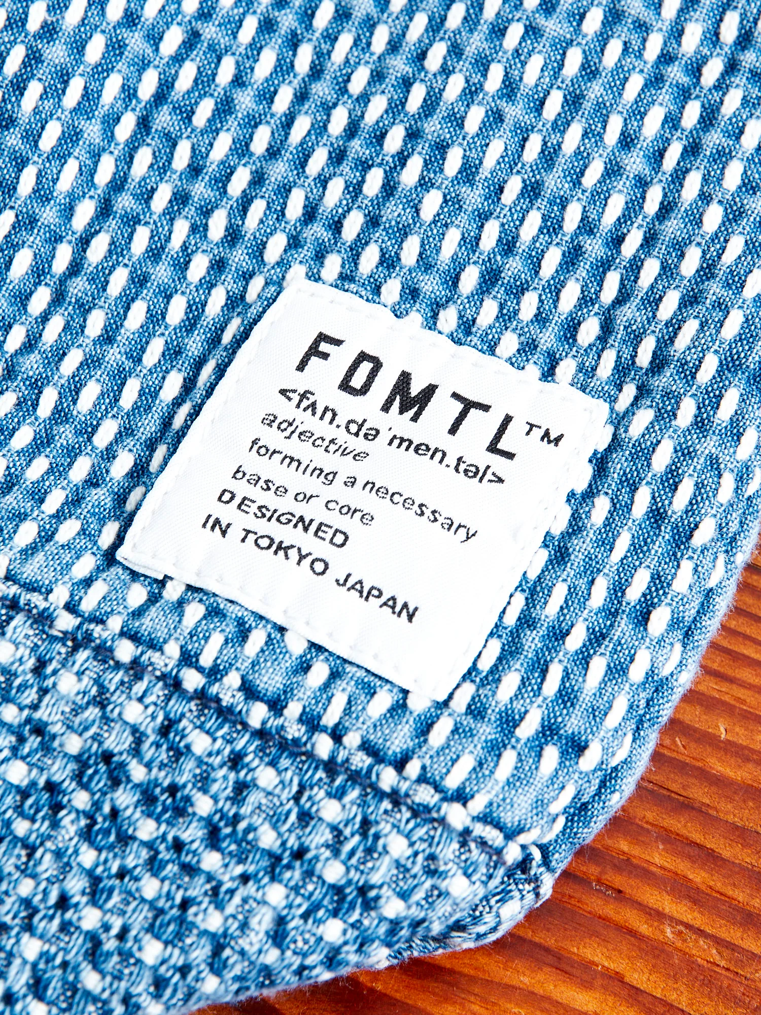 Medium Boro Patchwork Tote Bag in 3-Year Wash - Image 3