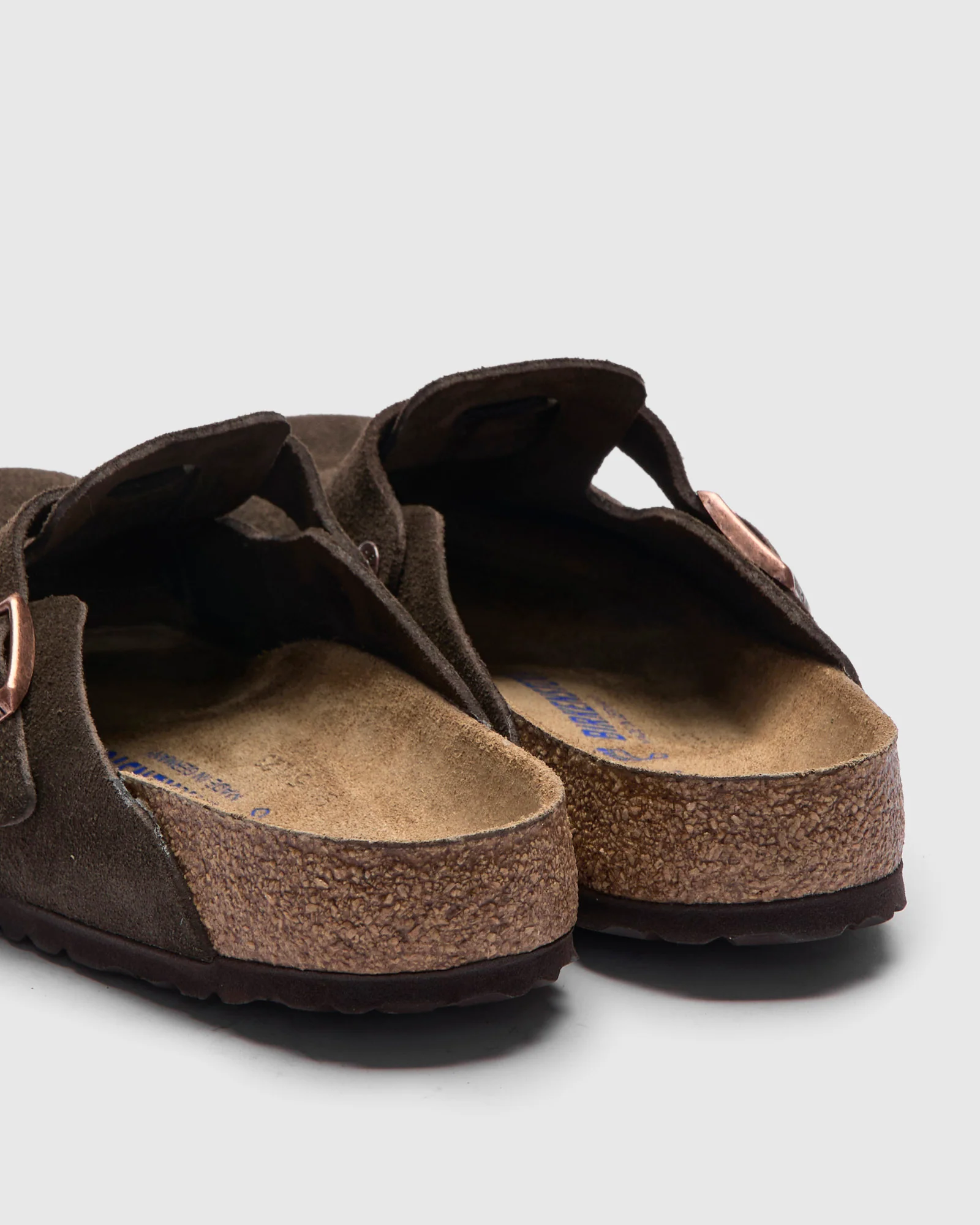 Boston Clog in Mocha Suede SFB - Image 5