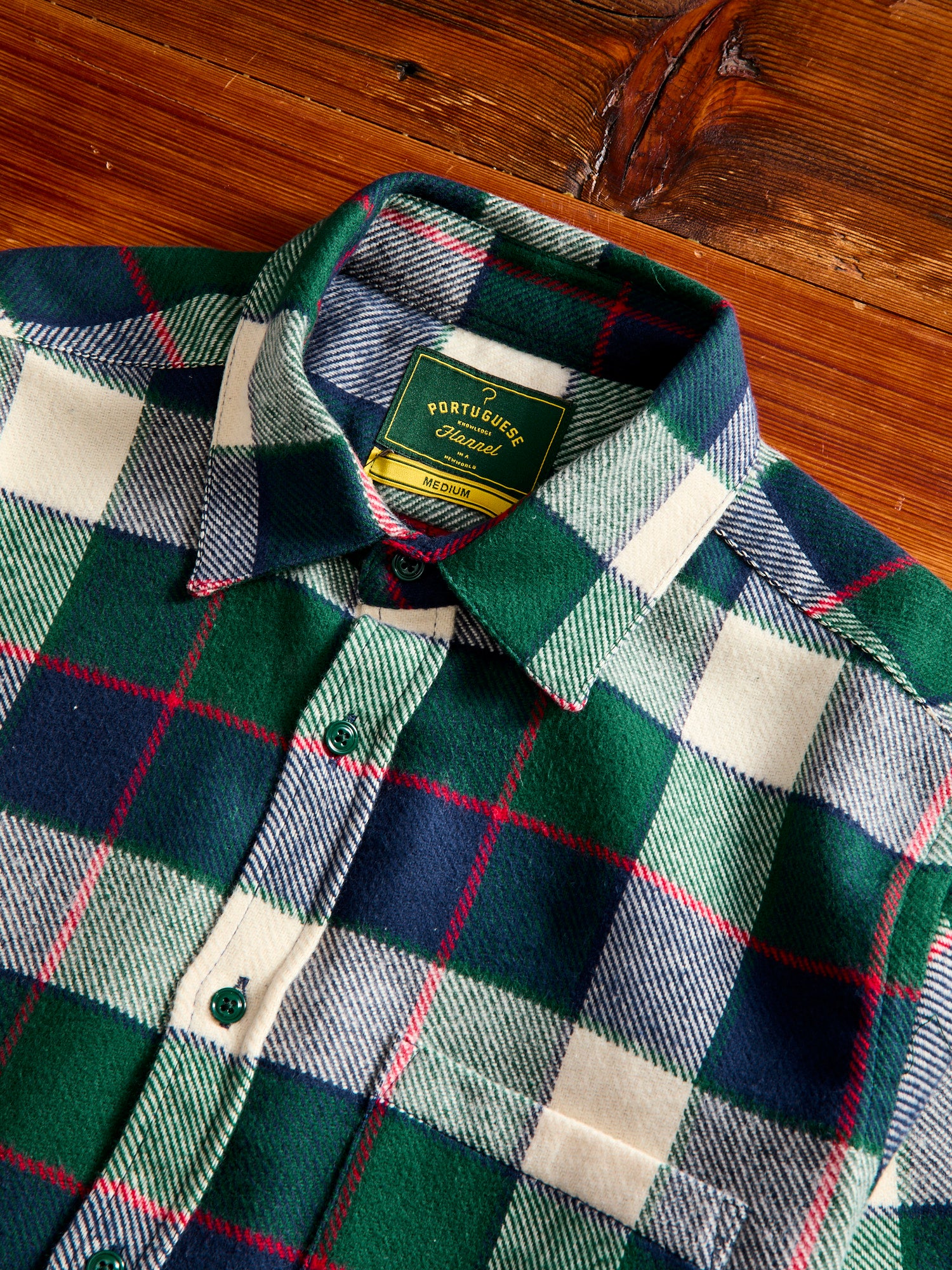 Bottle Button-Up Shirt in Blue Green - Image 3