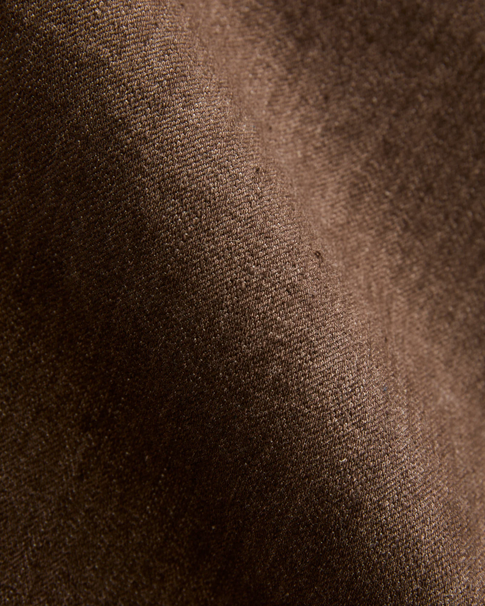 BR-14oz-005 "Sulfur Brown" 14oz Slub Selvedge Denim - Slim Straight Fit - Image 9