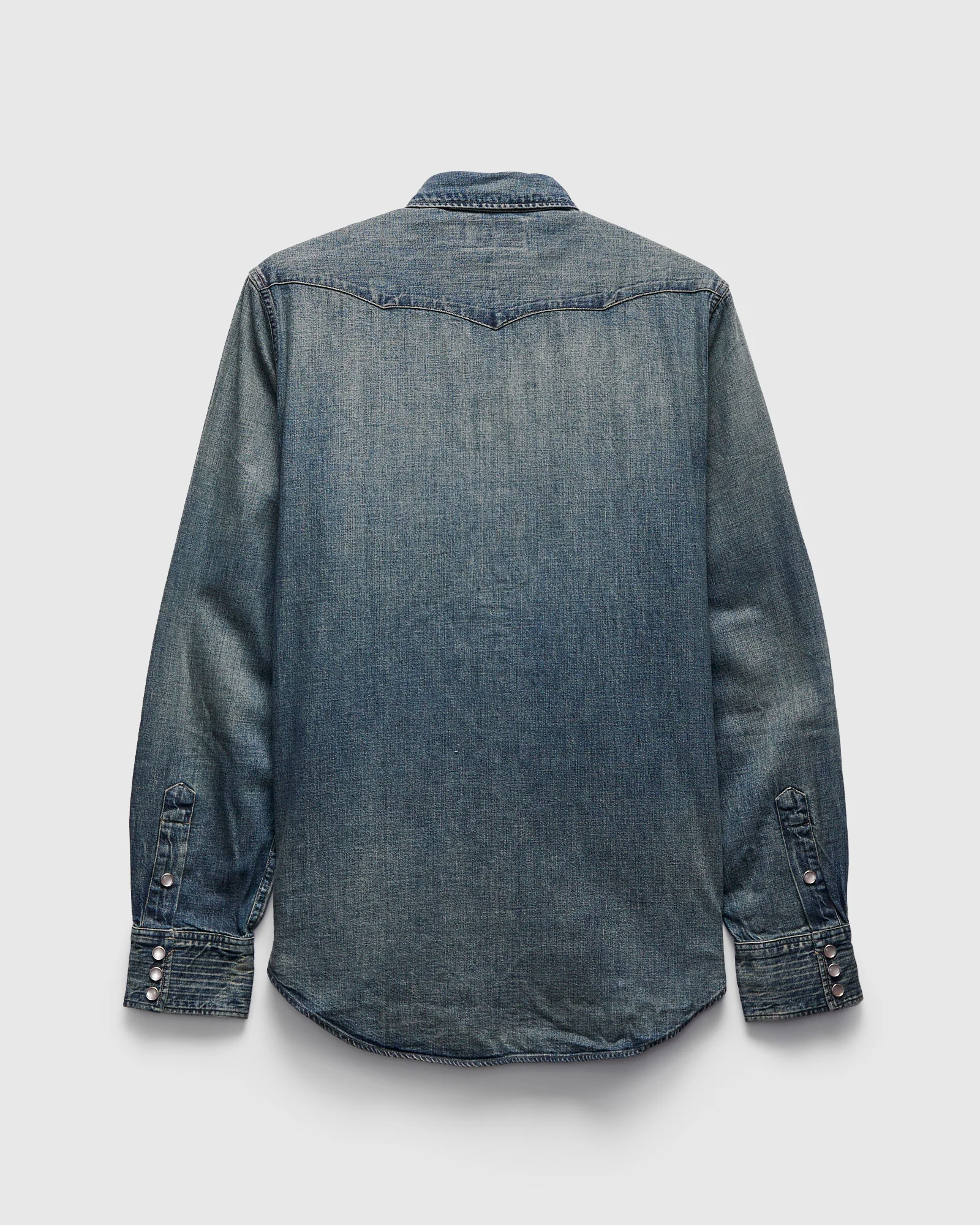 Buffalo Western Workshirt in Dark Wash - Image 2