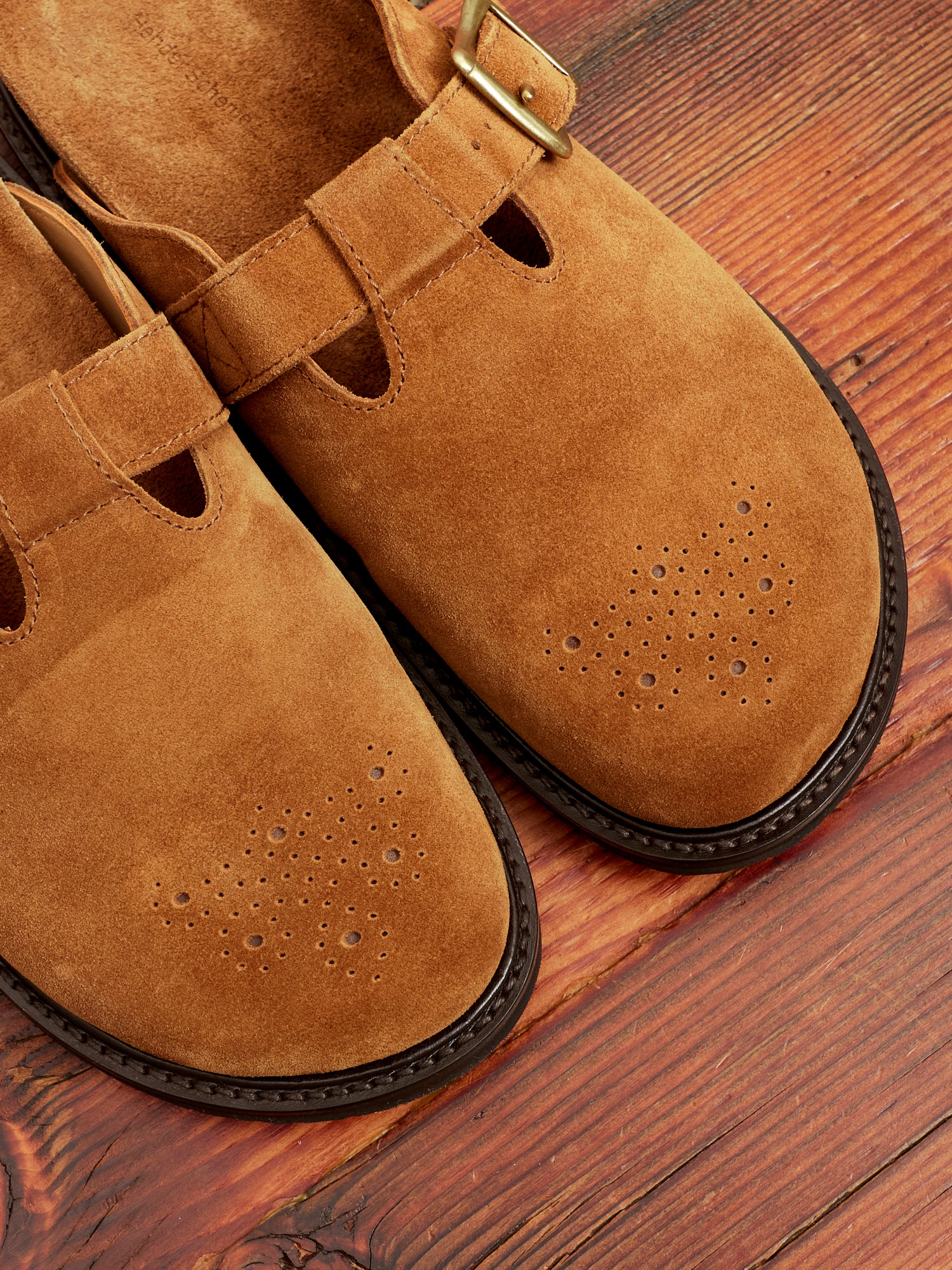 Buggs Suede Mule in Camel - Image 3