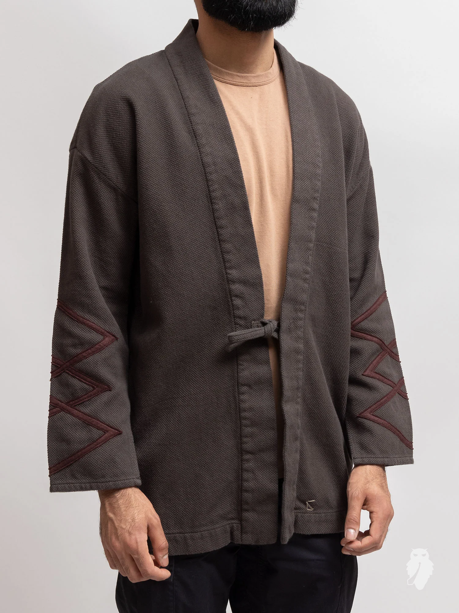 Caravan Haori Shirt in Brown - Image 2