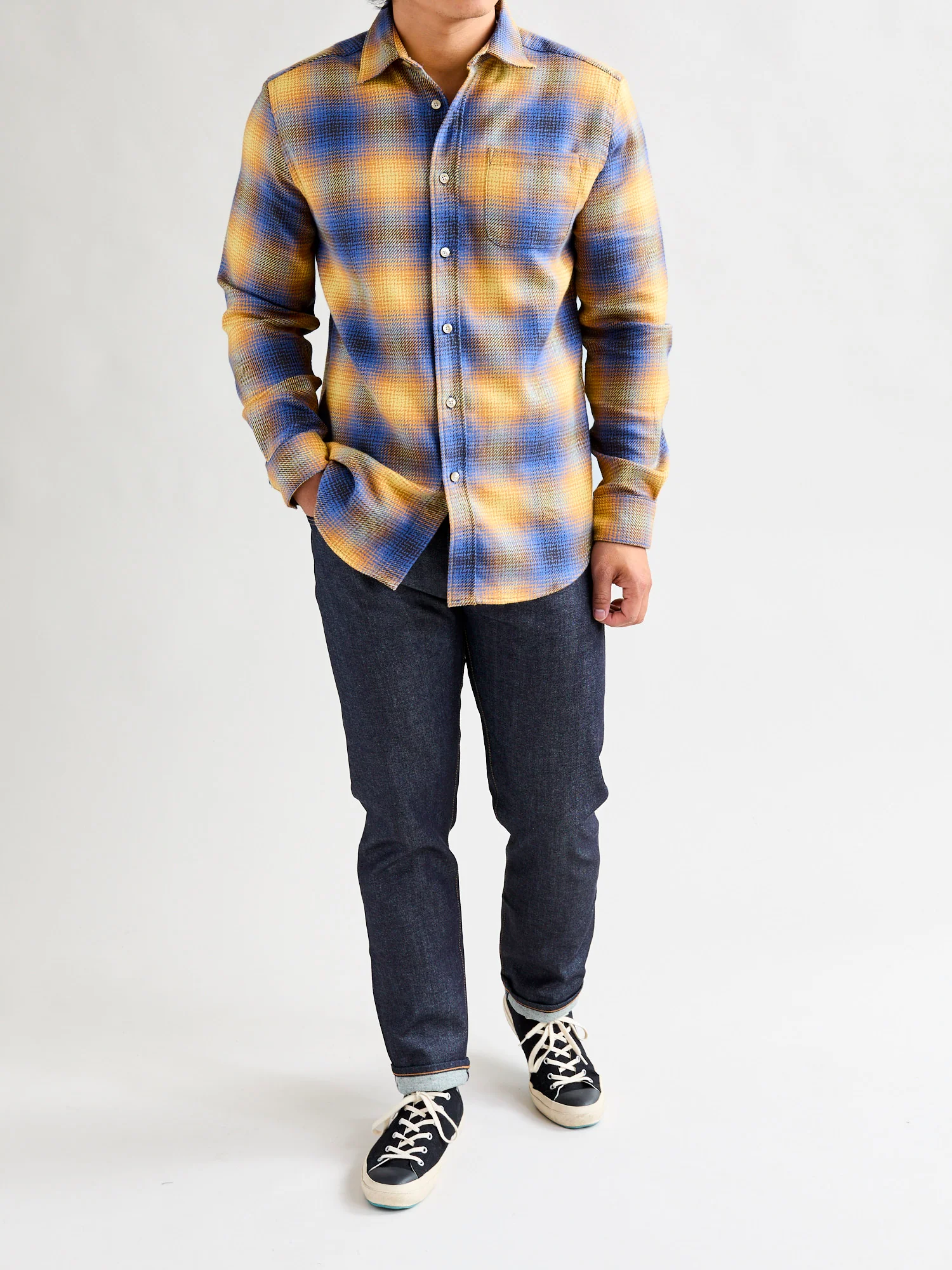 Cerejeira Button-Up Shirt in Sunburst - Image 9