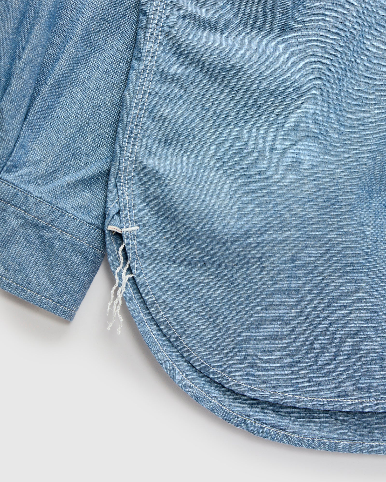 Chambray Workshirt in Sax - Image 6