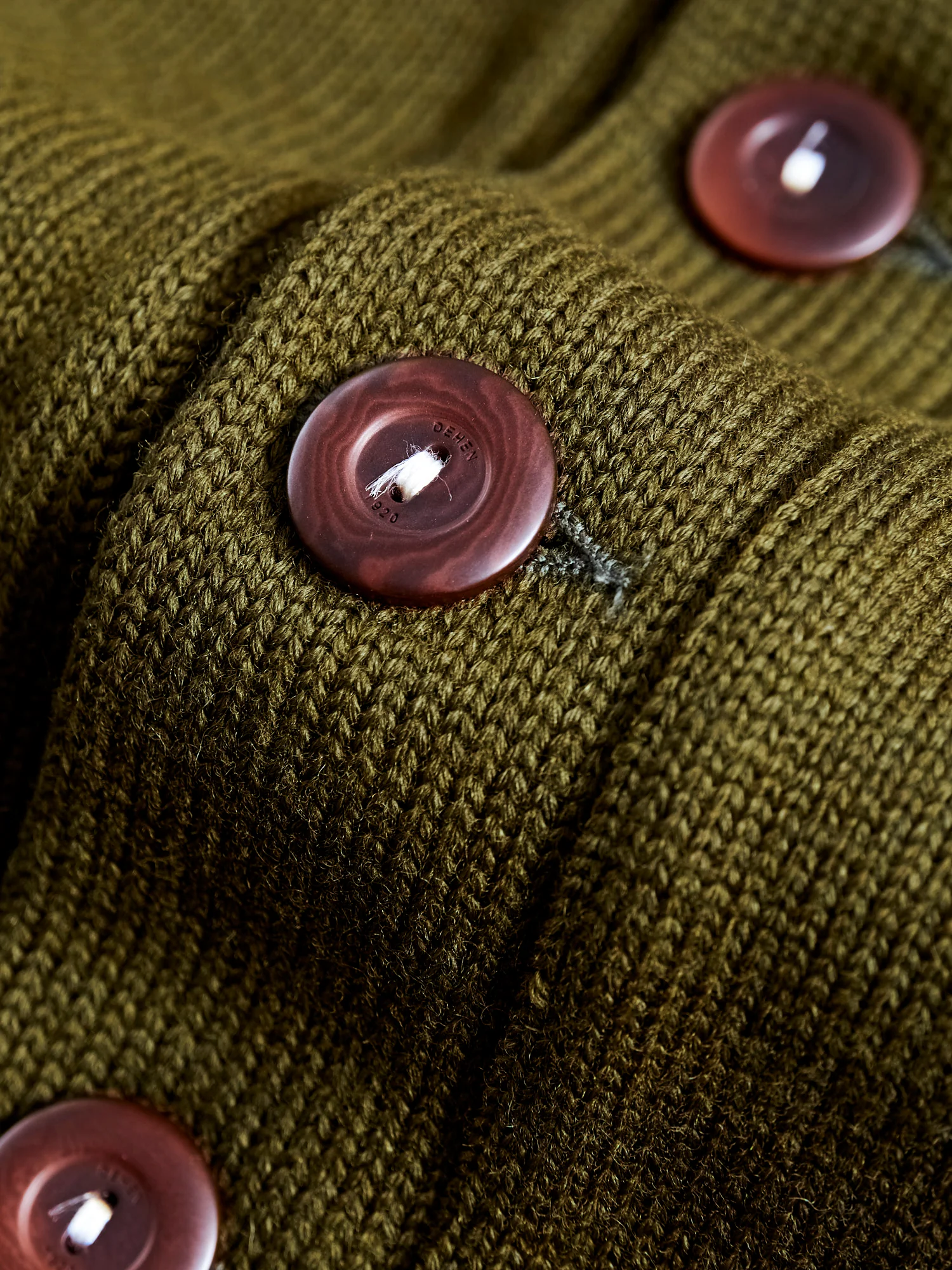 Classic Cardigan in Loden - Image 6