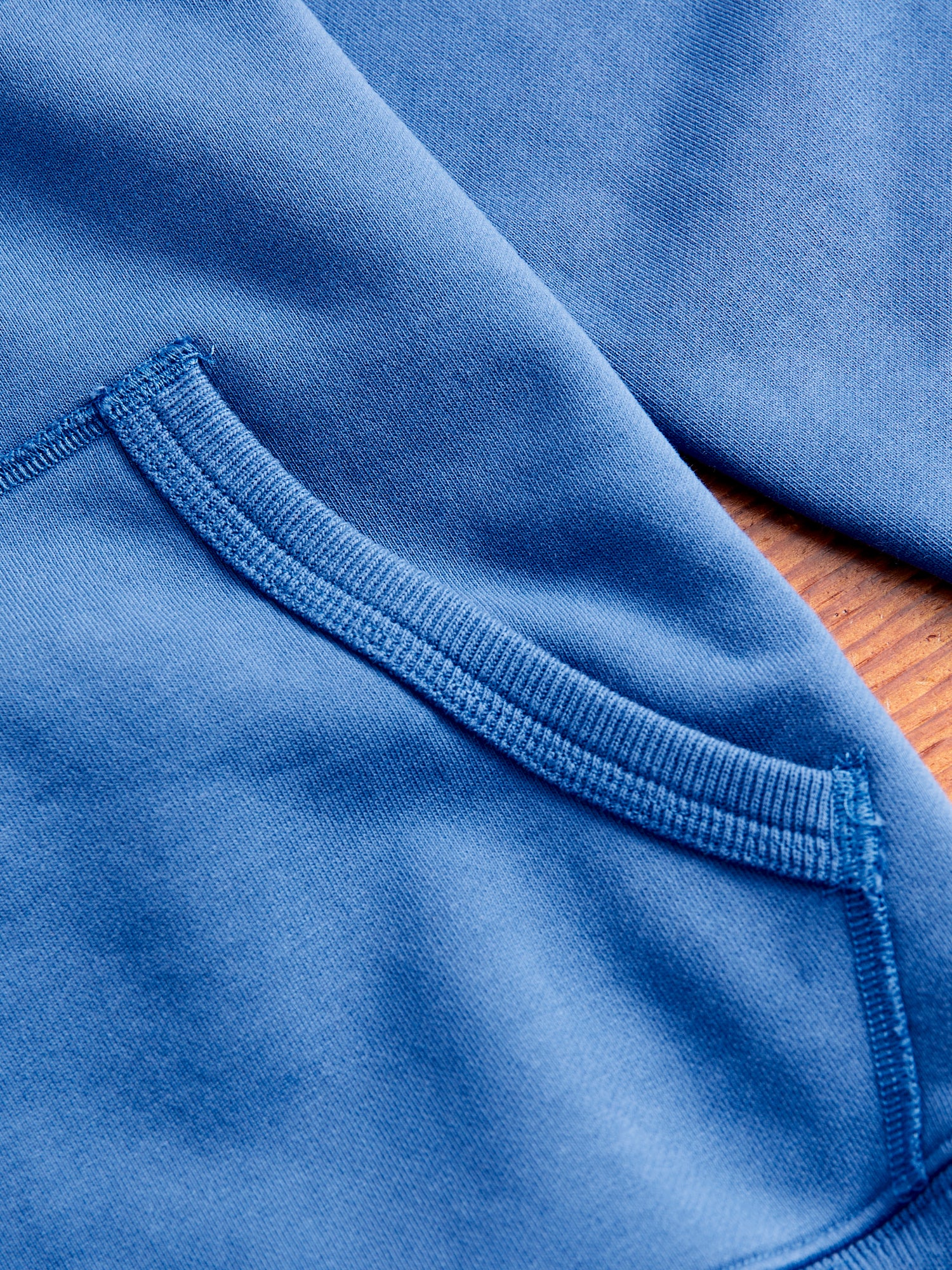 Classic Zip Hoodie in Lapis - Image 5